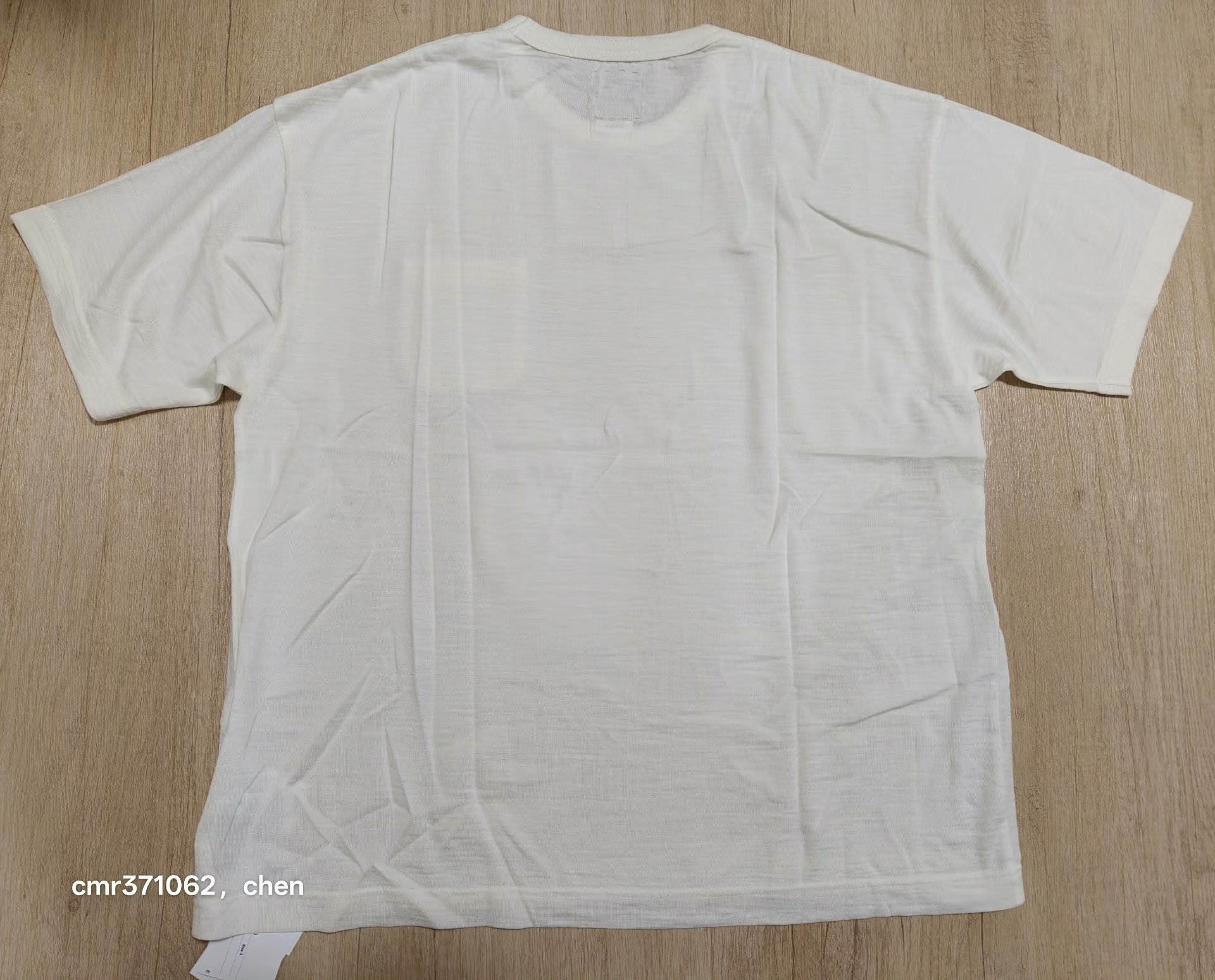 visvim 25AW Jumbo S/S Superfine Tee — label