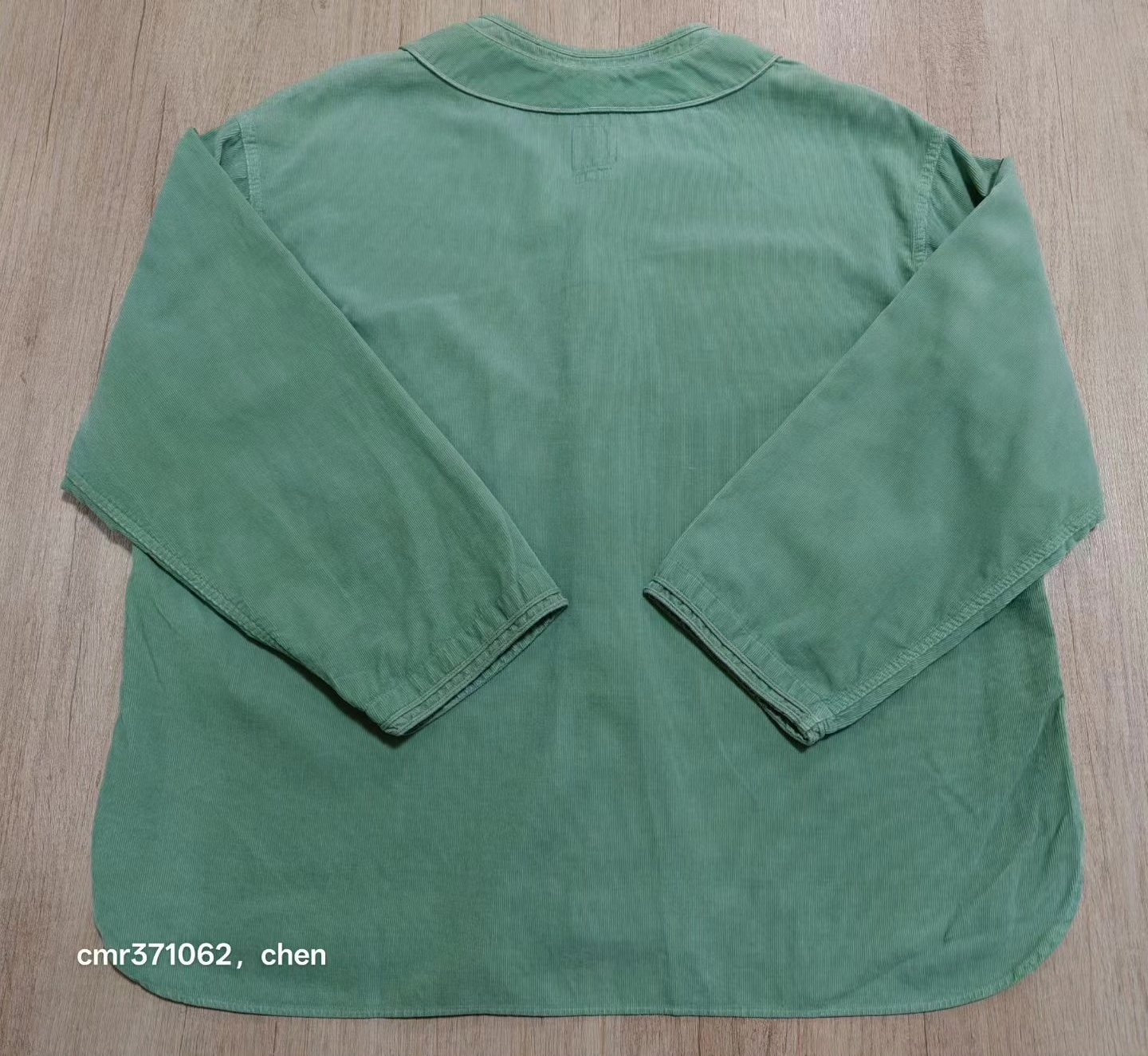 VISVIM 22AW DUGOUT CORDUROY SHIRT — label