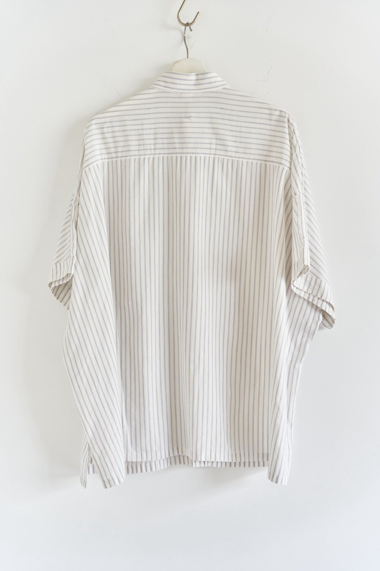 Yohji Yamamoto 24SS Striped White Shirt — front