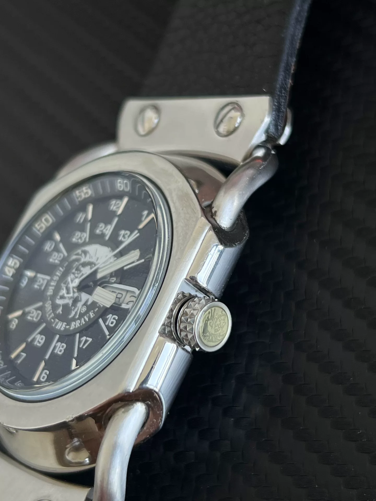 Diesel Vintage Watch — back