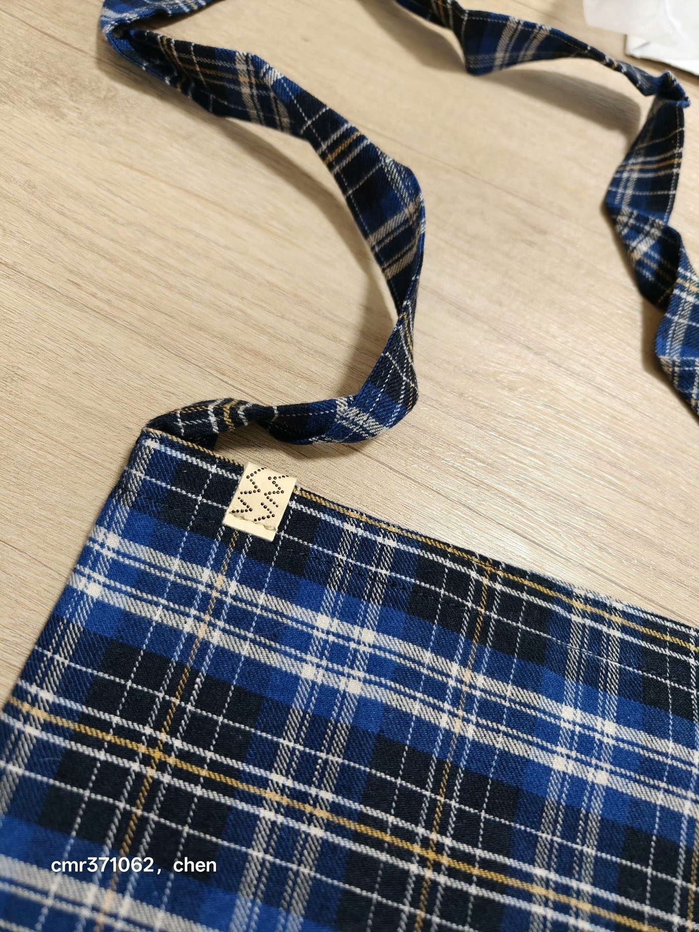 visvim 18AW Musette Check — front