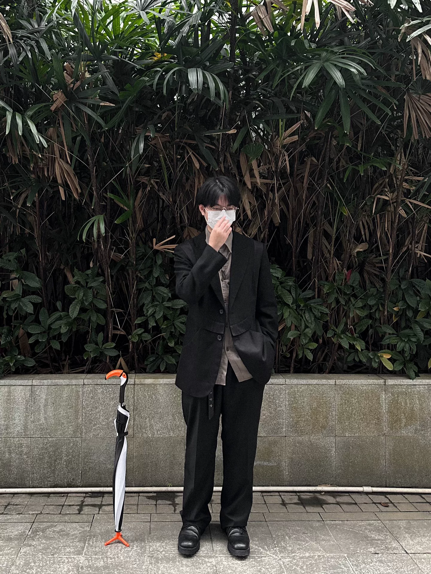 Yohji Yamamoto 07SS Structured Blazer — label