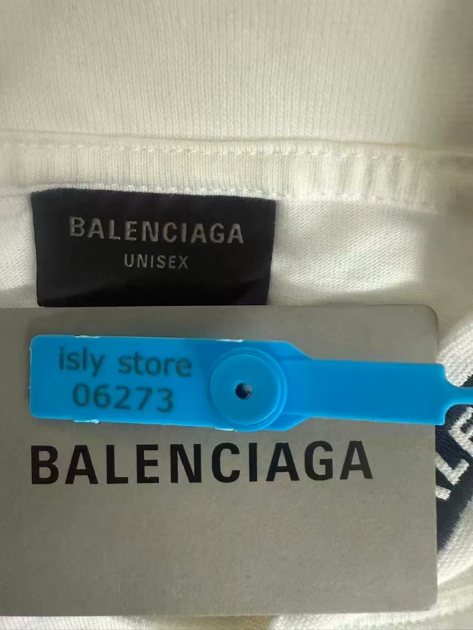 Balenciaga Logo Print Long-Sleeve T-Shirt — back