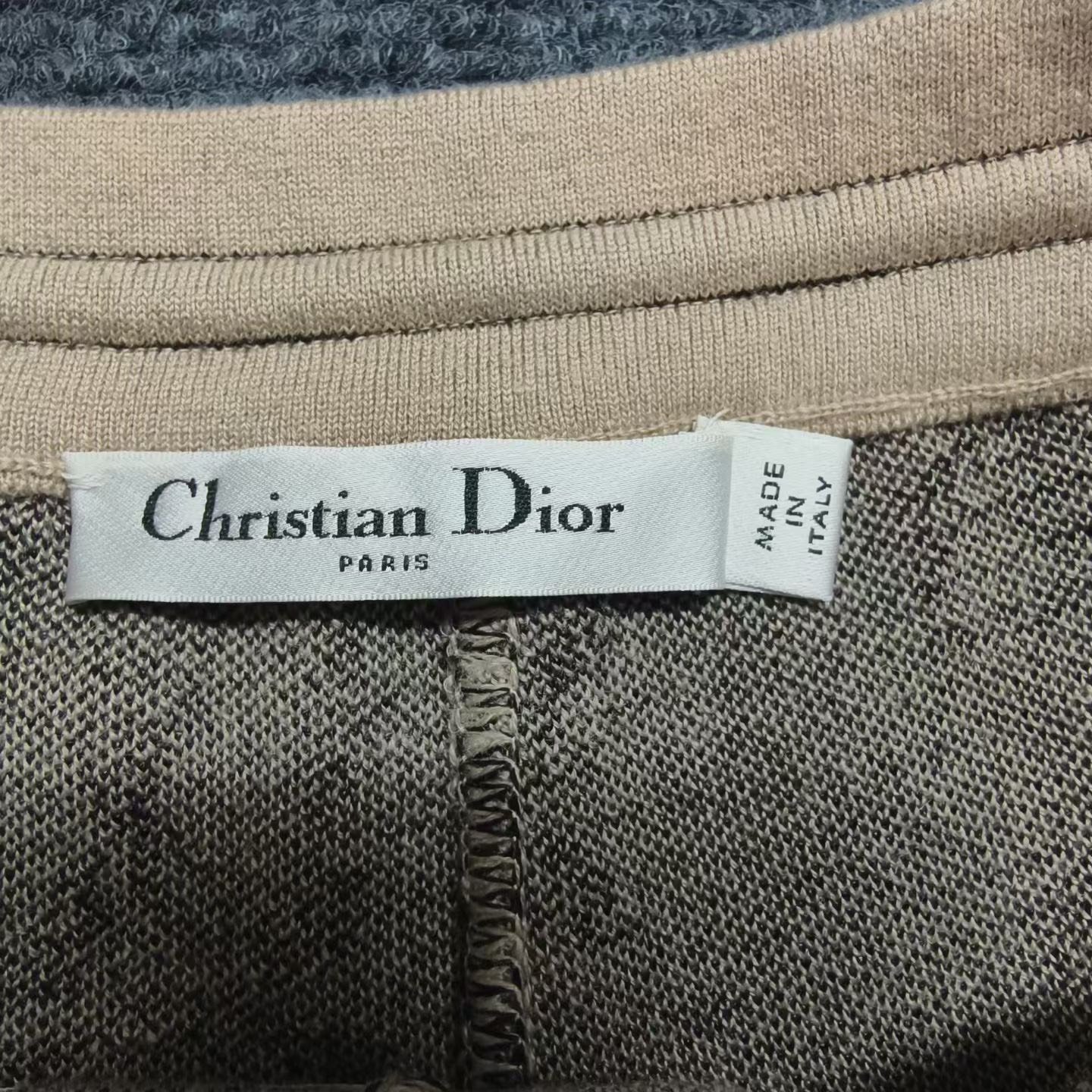 Dior Jungle Print Cashmere Shorts — back