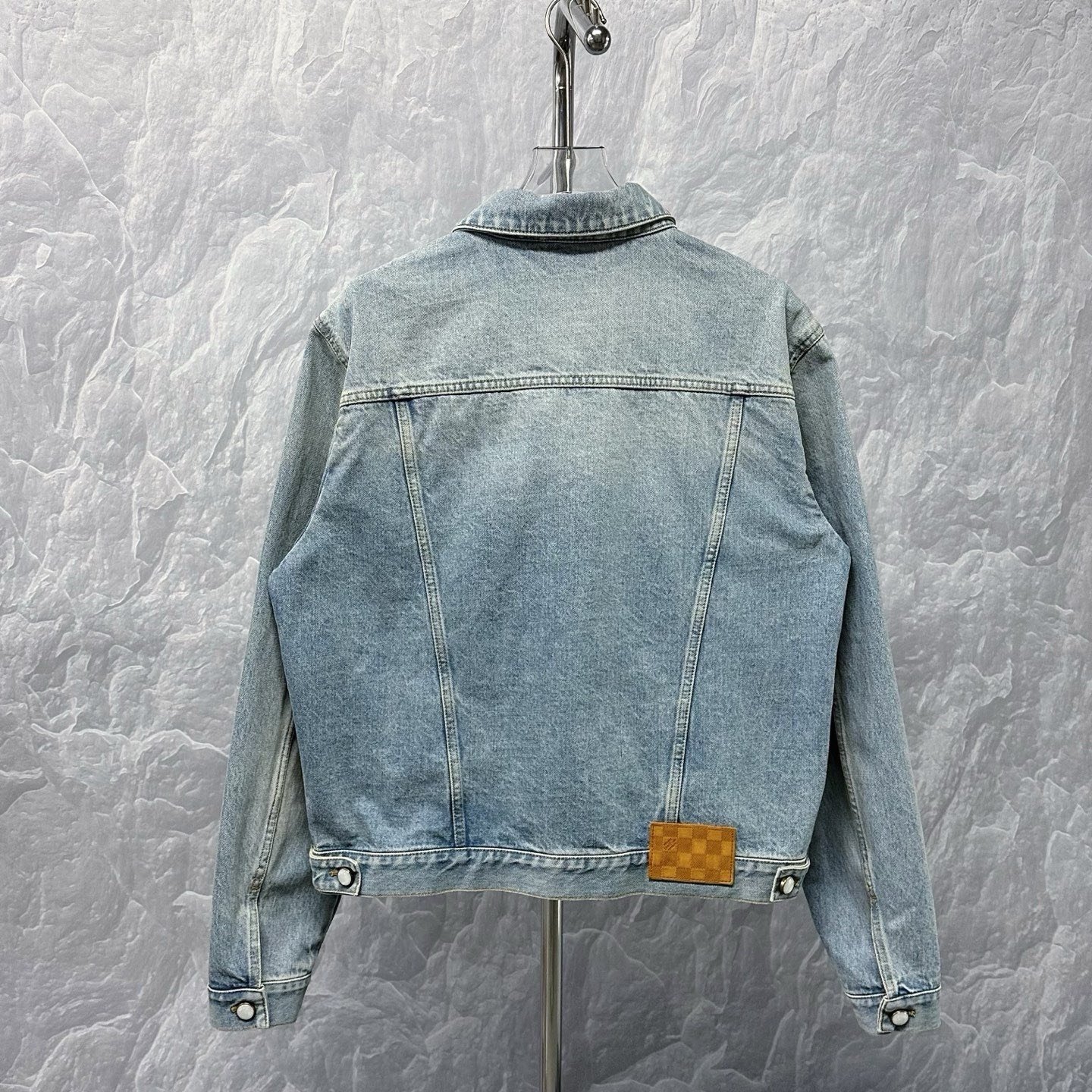 Louis Vuitton SS25 Embroidered Denim Jacket — back