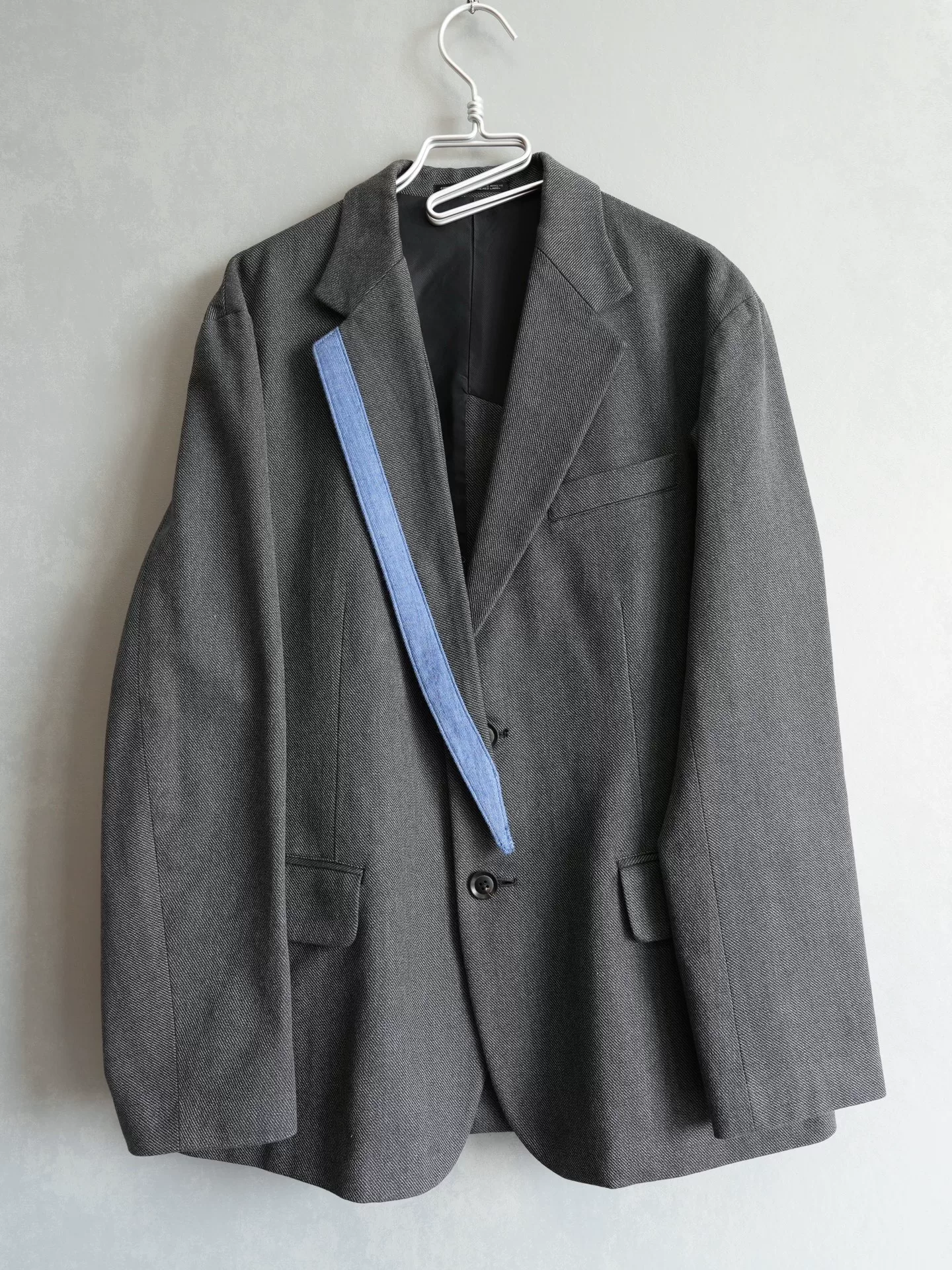 Yohji Yamamoto 17AW Asymmetric Collar Jacket