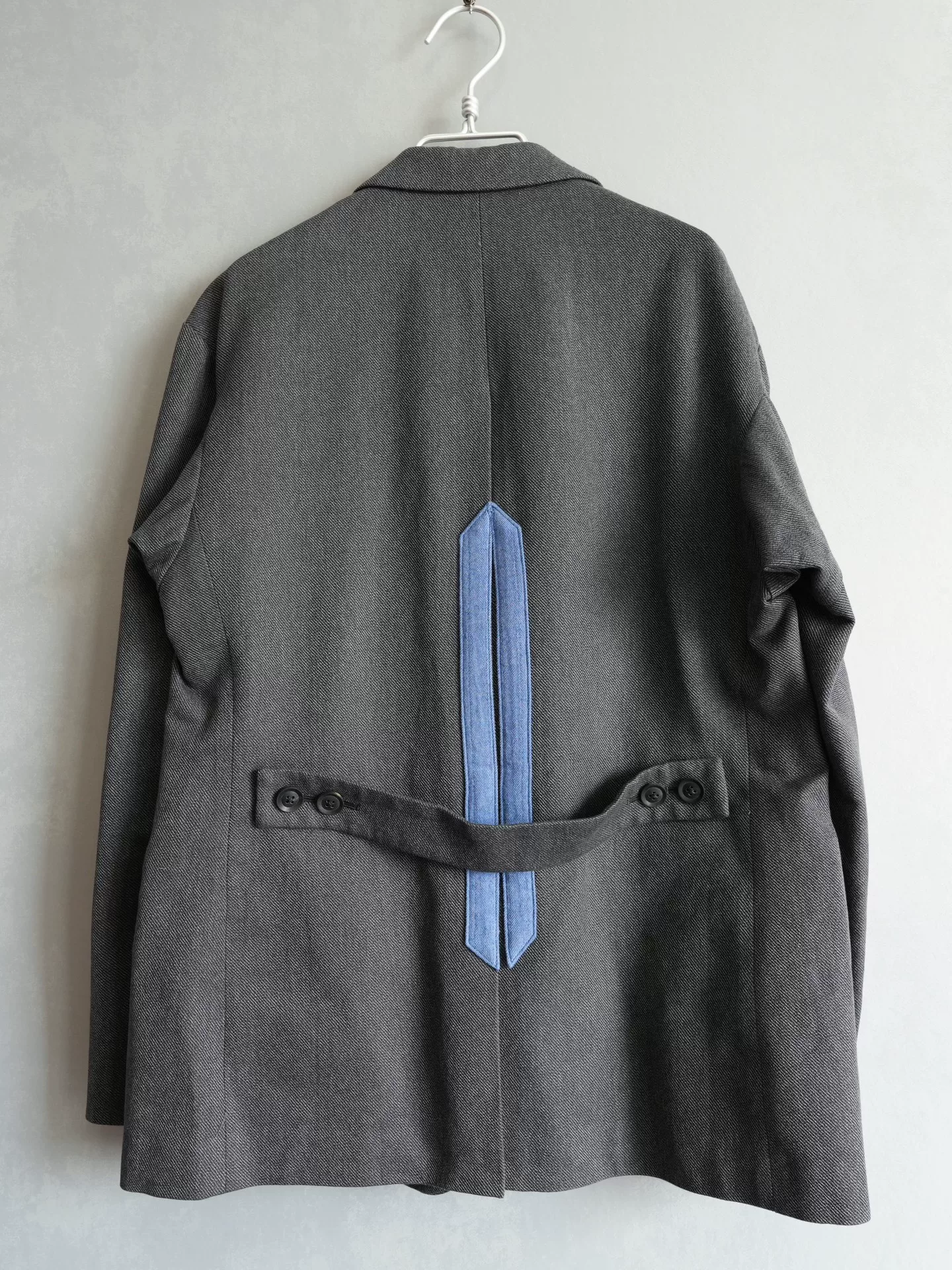 Yohji Yamamoto 17AW Asymmetric Collar Jacket — label