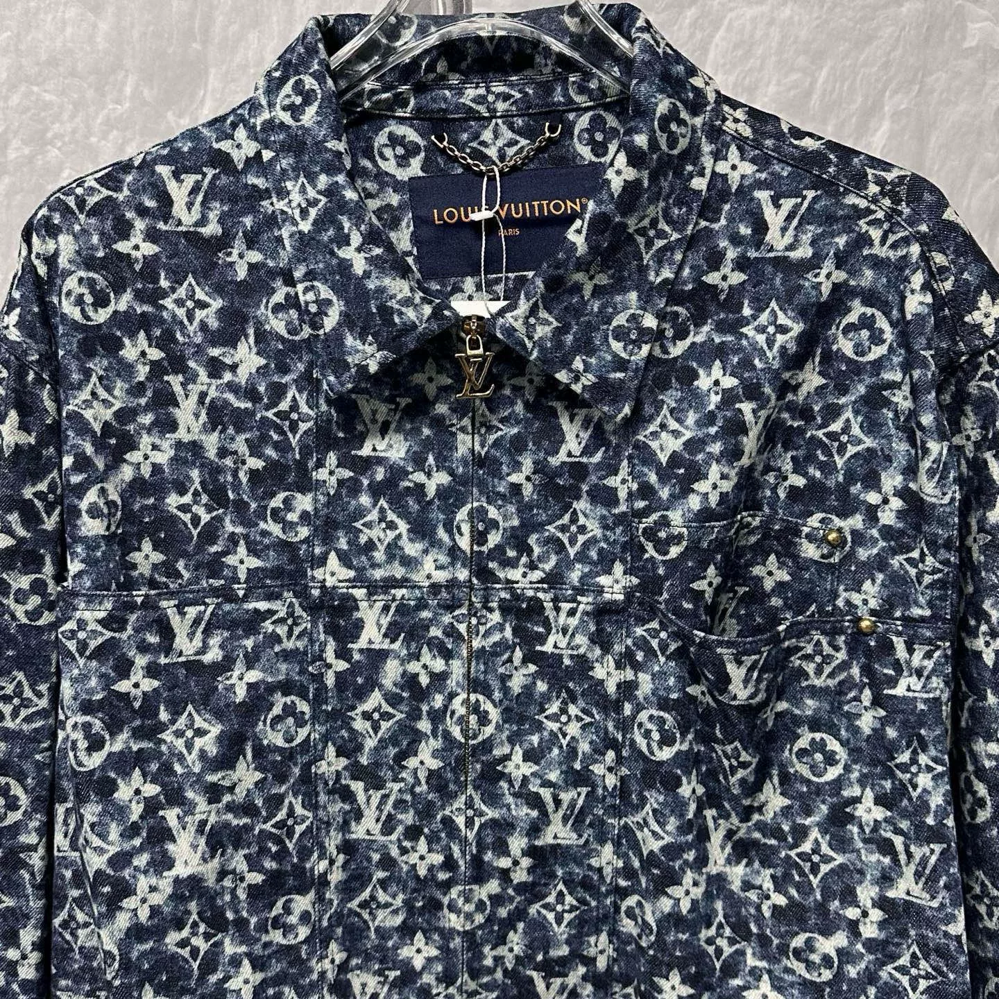 Louis Vuitton Monogram Denim Jacket — front