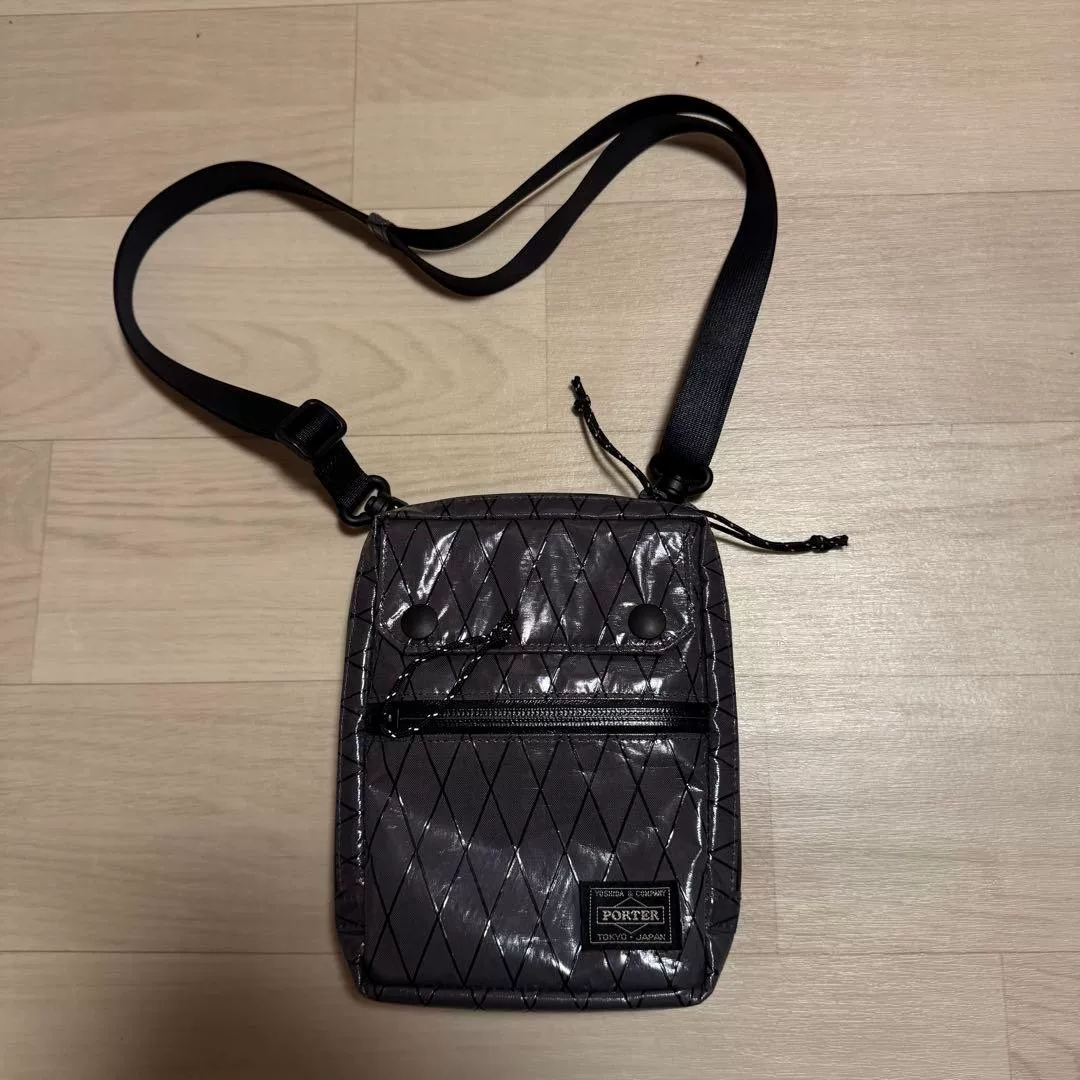 PORTER X-PAC X-20 Grid Crossbody Bag