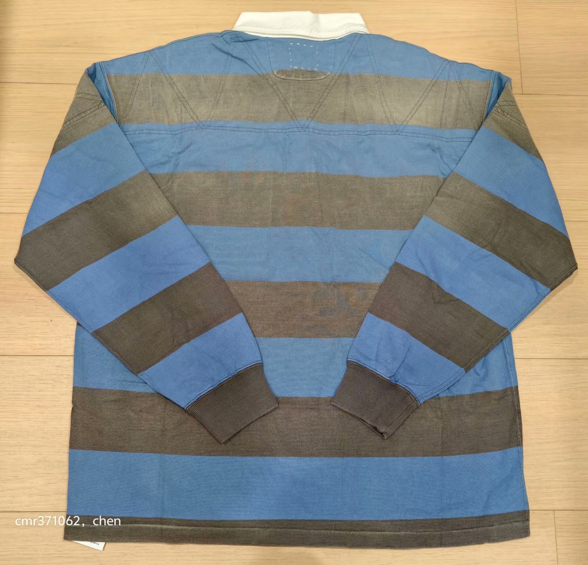 VISVIM 23SS LARKHAM L/S RUGGER — back