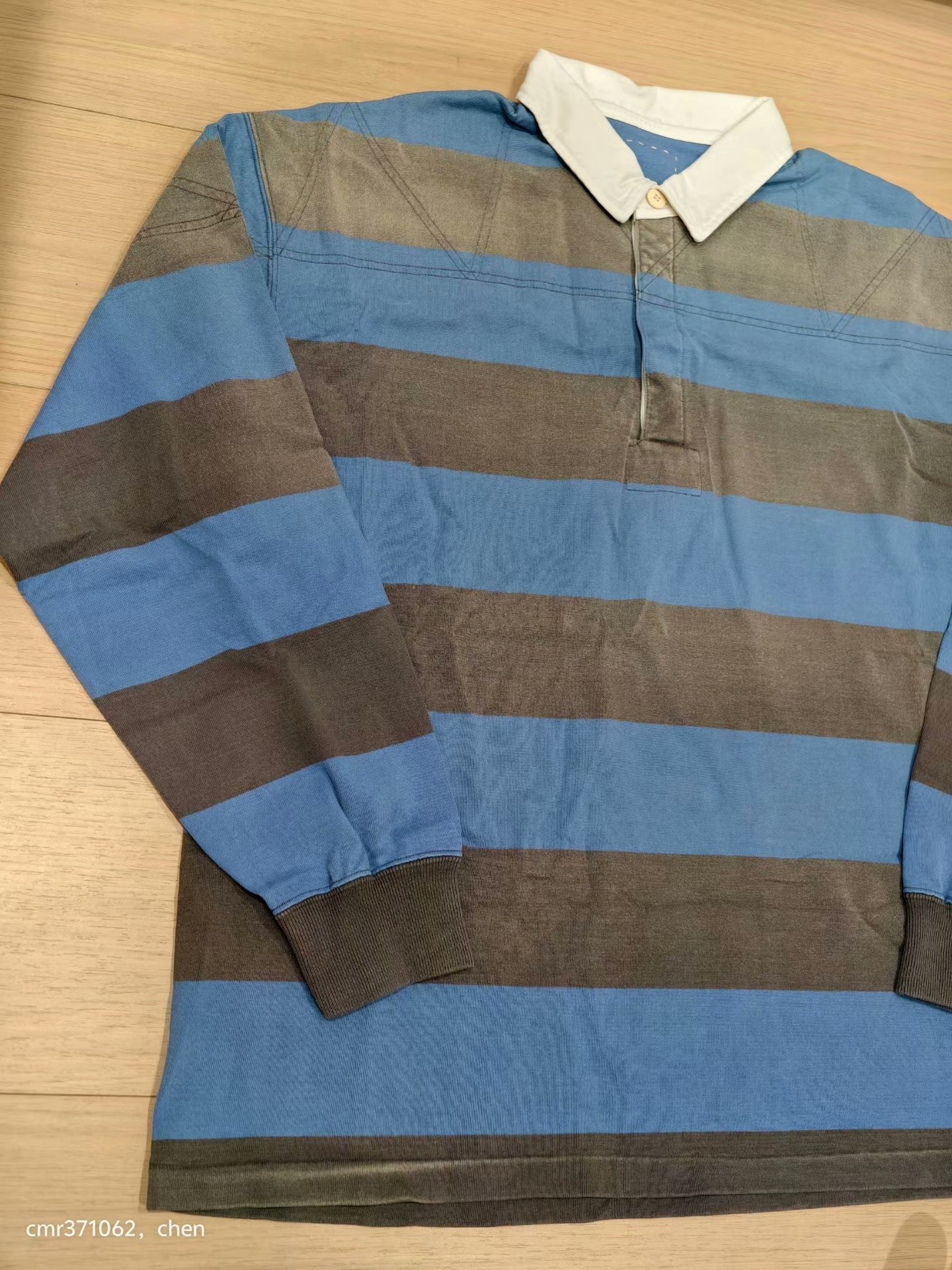 VISVIM 23SS LARKHAM L/S RUGGER — detail