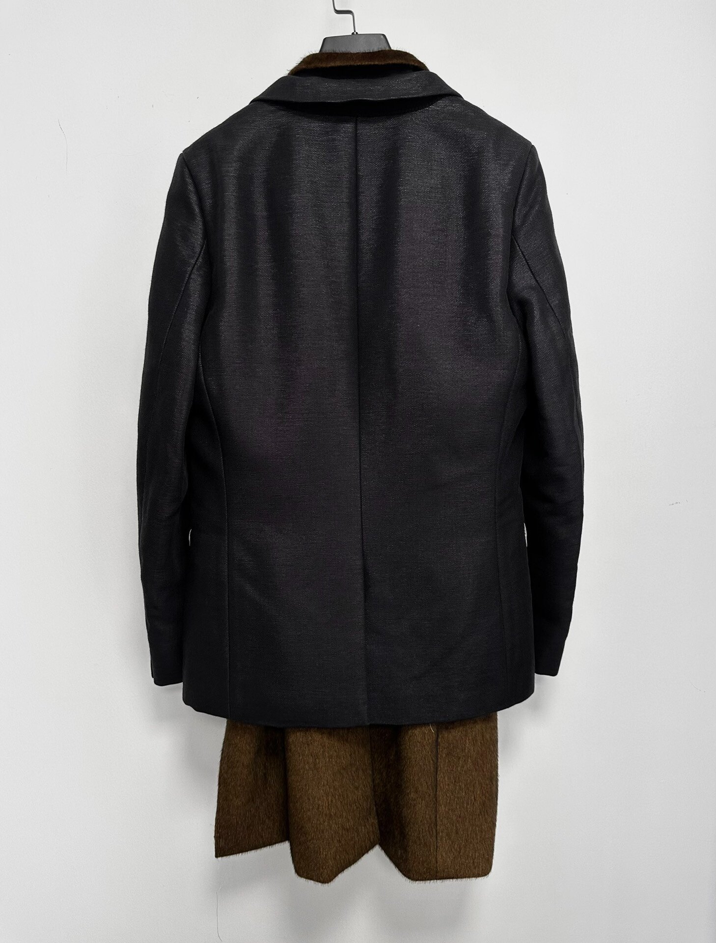 Comme des Garçons 17FW Boyhood Runway Coat — back