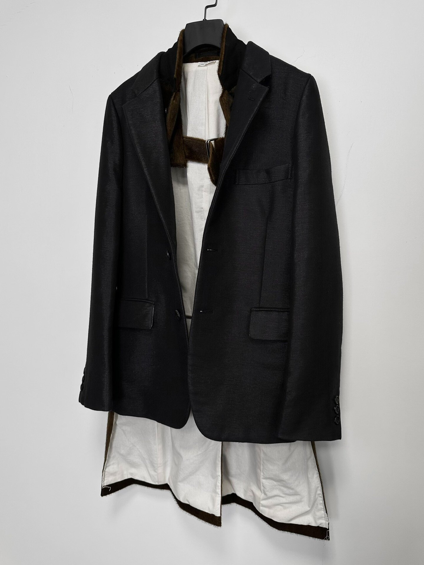 Comme des Garçons 17FW Boyhood Runway Coat — front