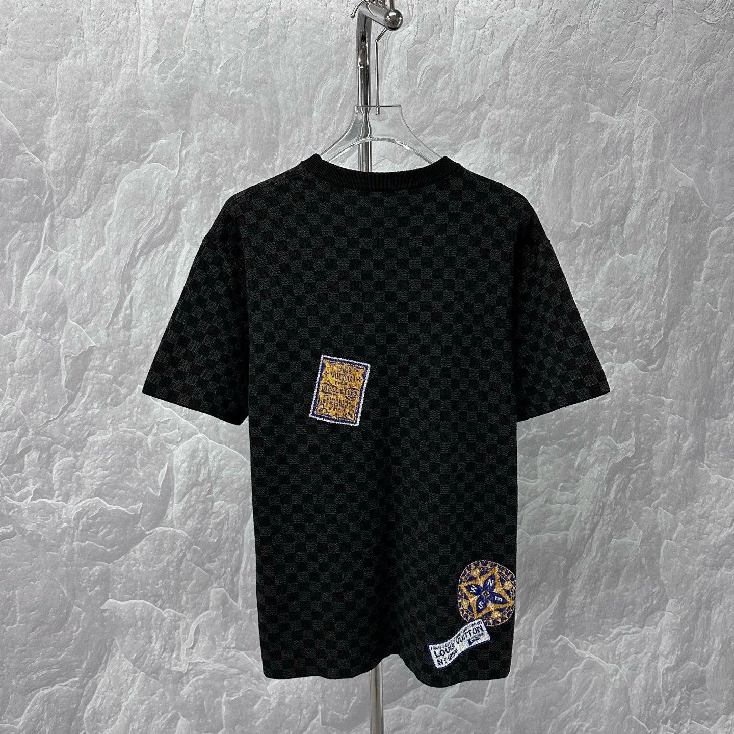 Louis Vuitton Damier Monogram Knit T-Shirt — back