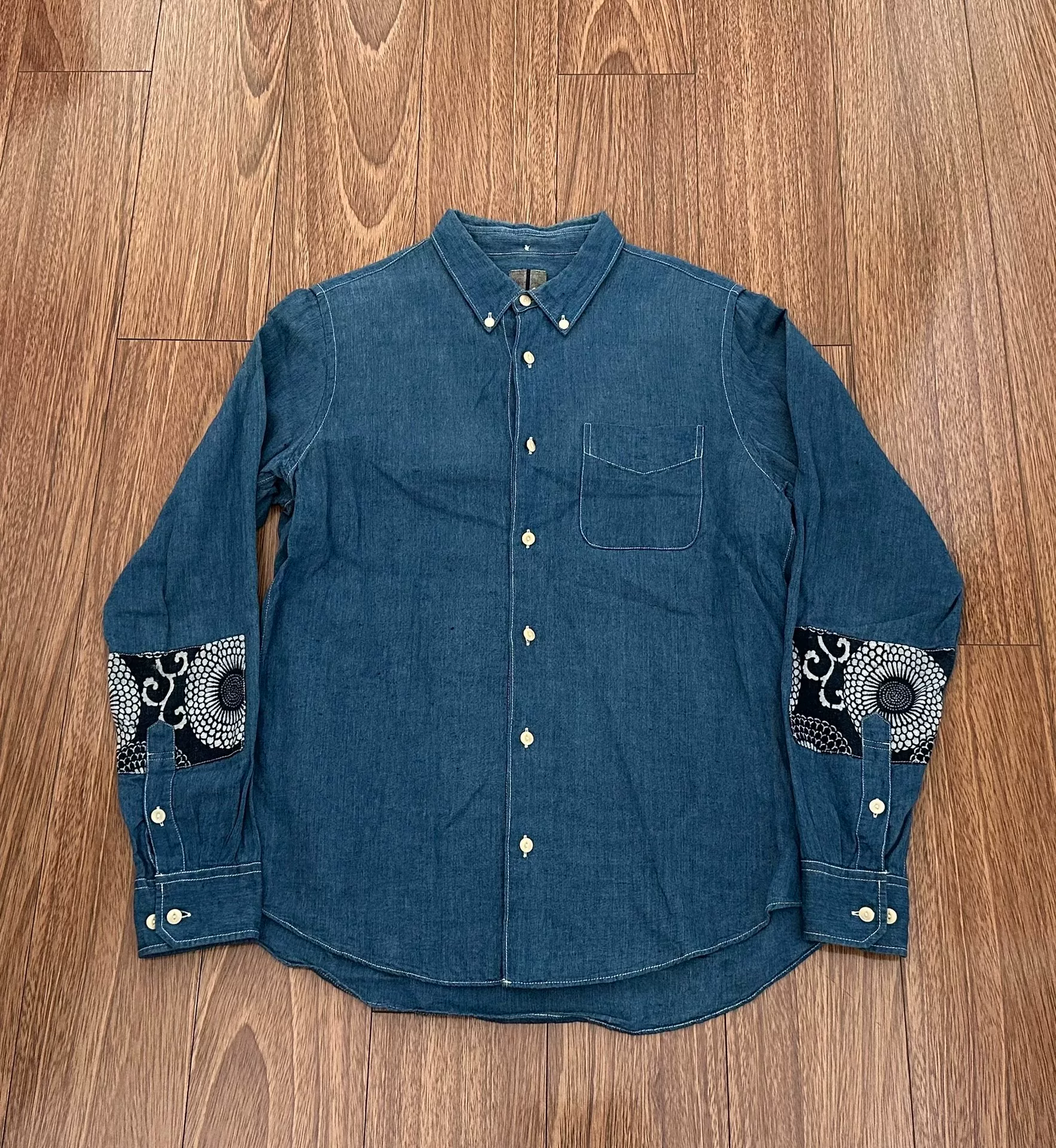 VISVIM ICT LUNGTA B.D. PATCH SHIRT L/S