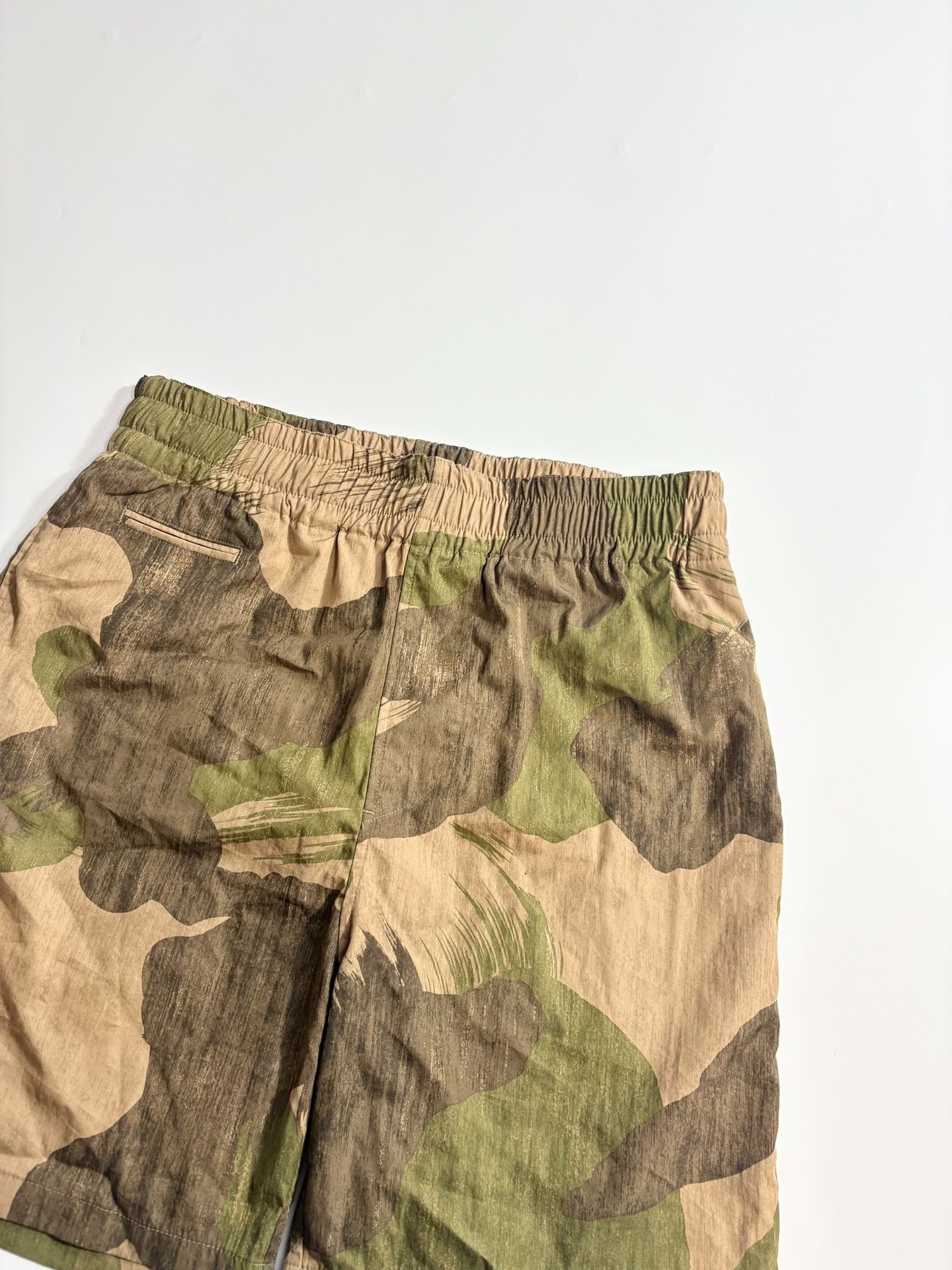 VISVIM Camouflage Shorts — detail