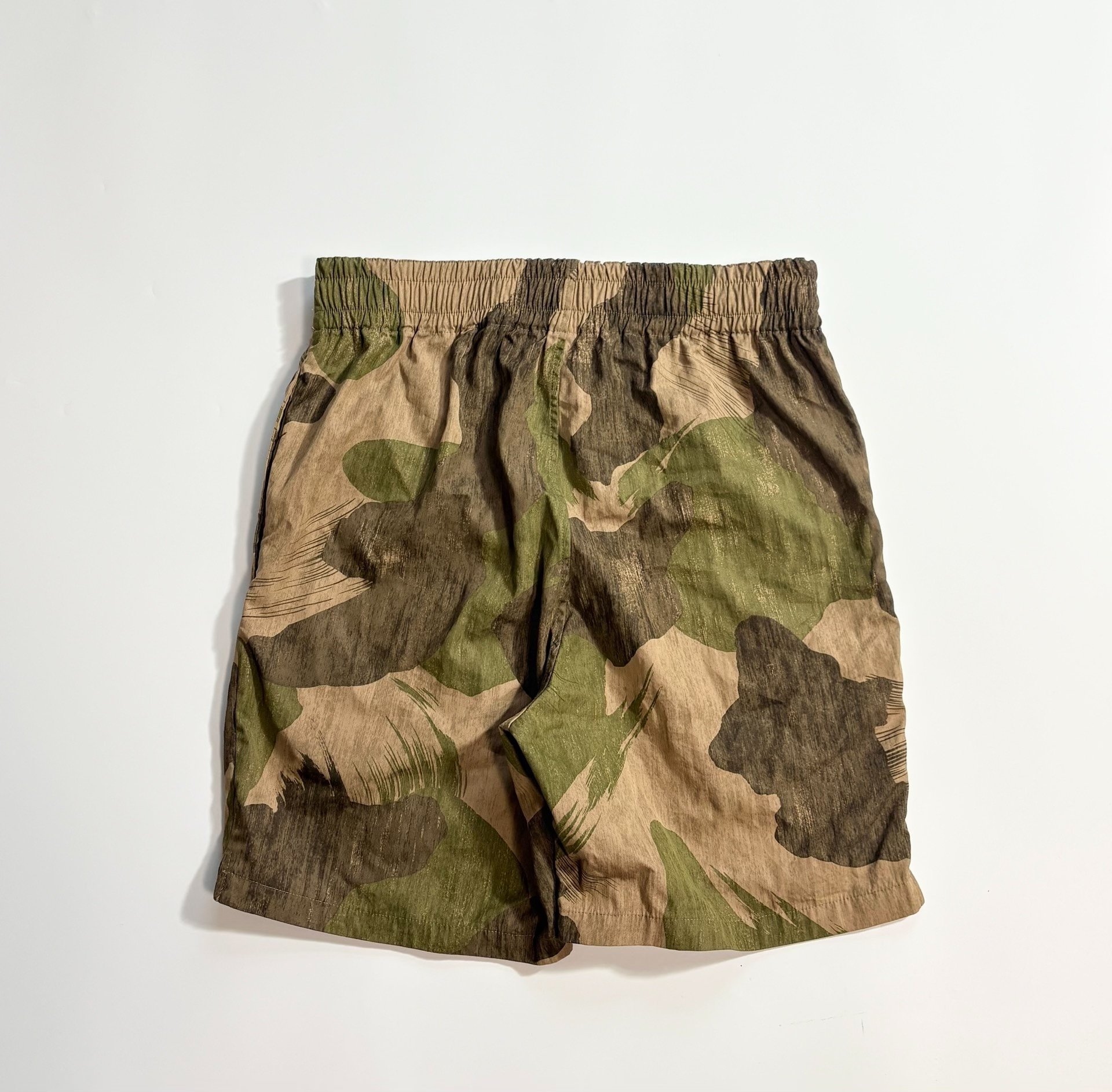 VISVIM Camouflage Shorts — front