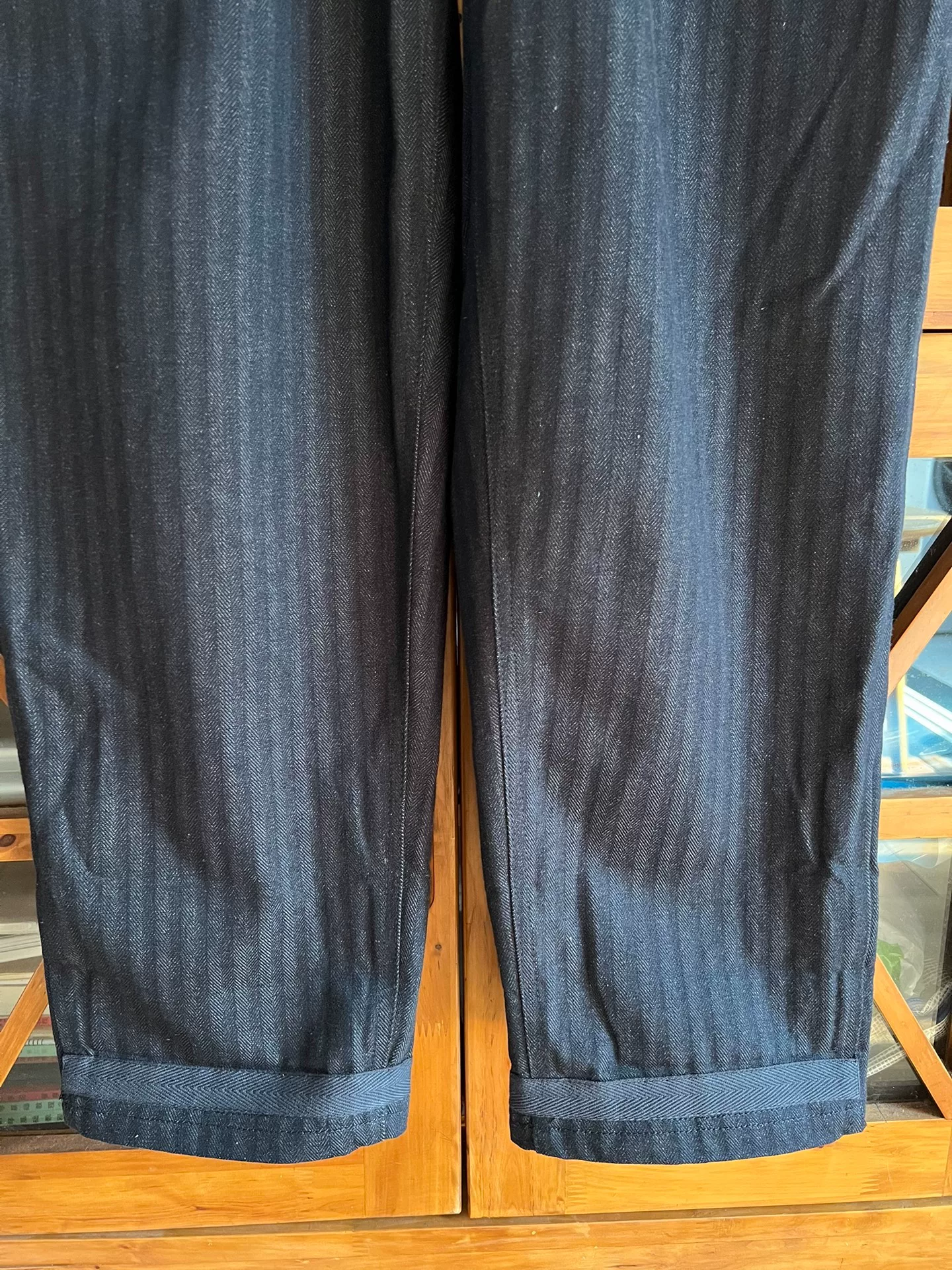 Nigel Cabourn Herringbone Overalls — front