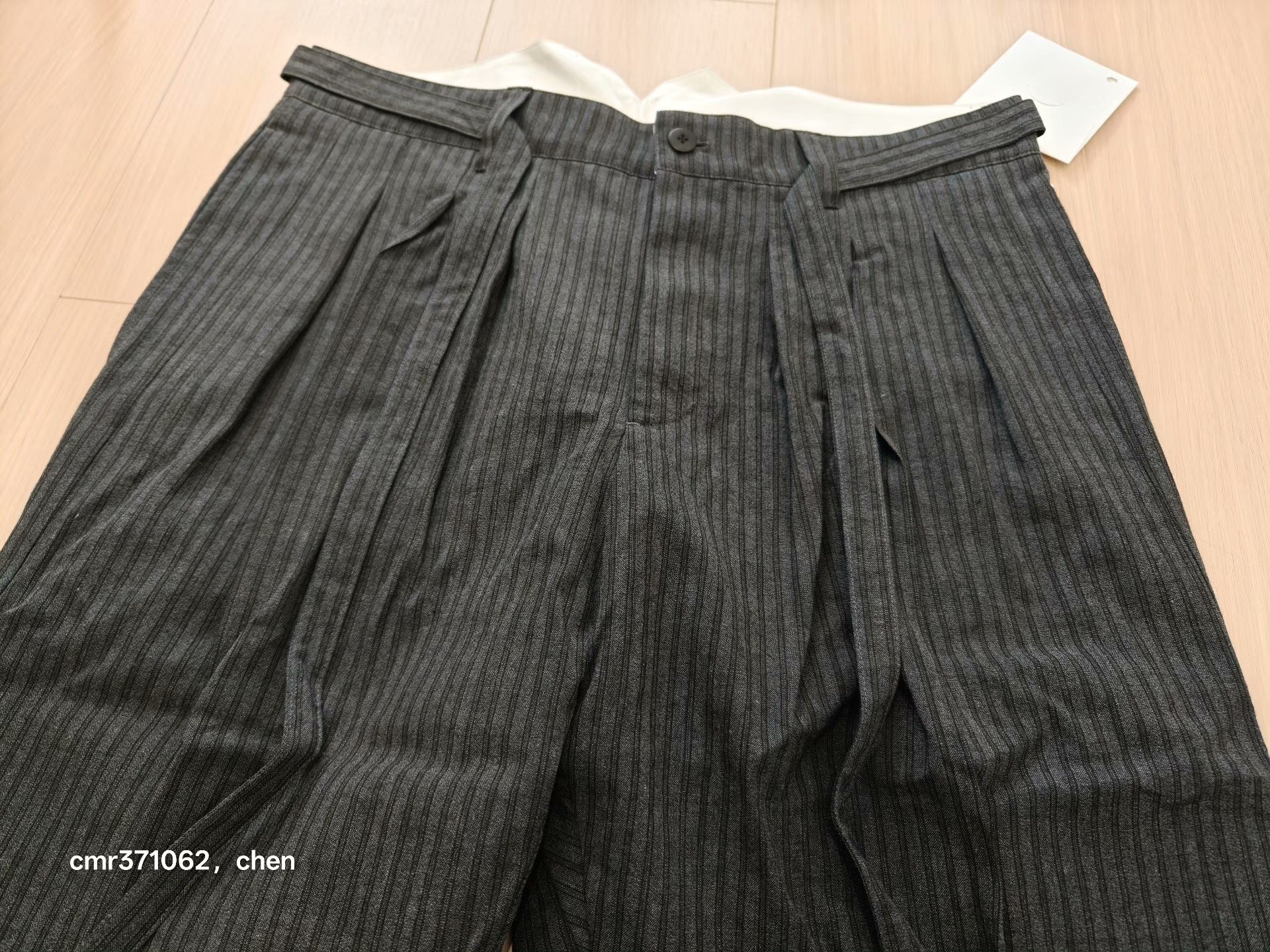 VISVIM 22SS HAKAMA PANTS SANTOME — front