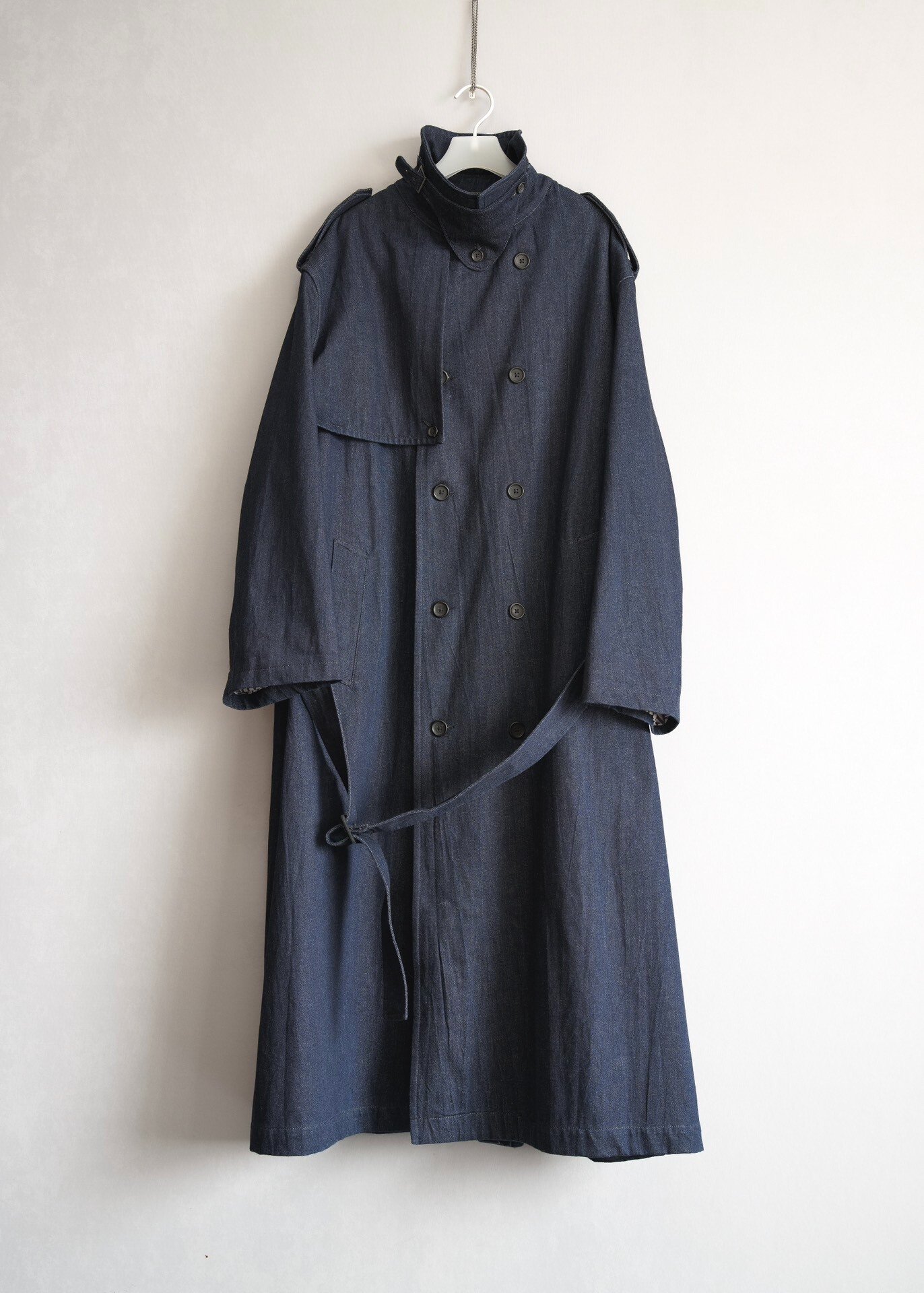 Yohji Yamamoto 23AW Double-breasted Military Coat