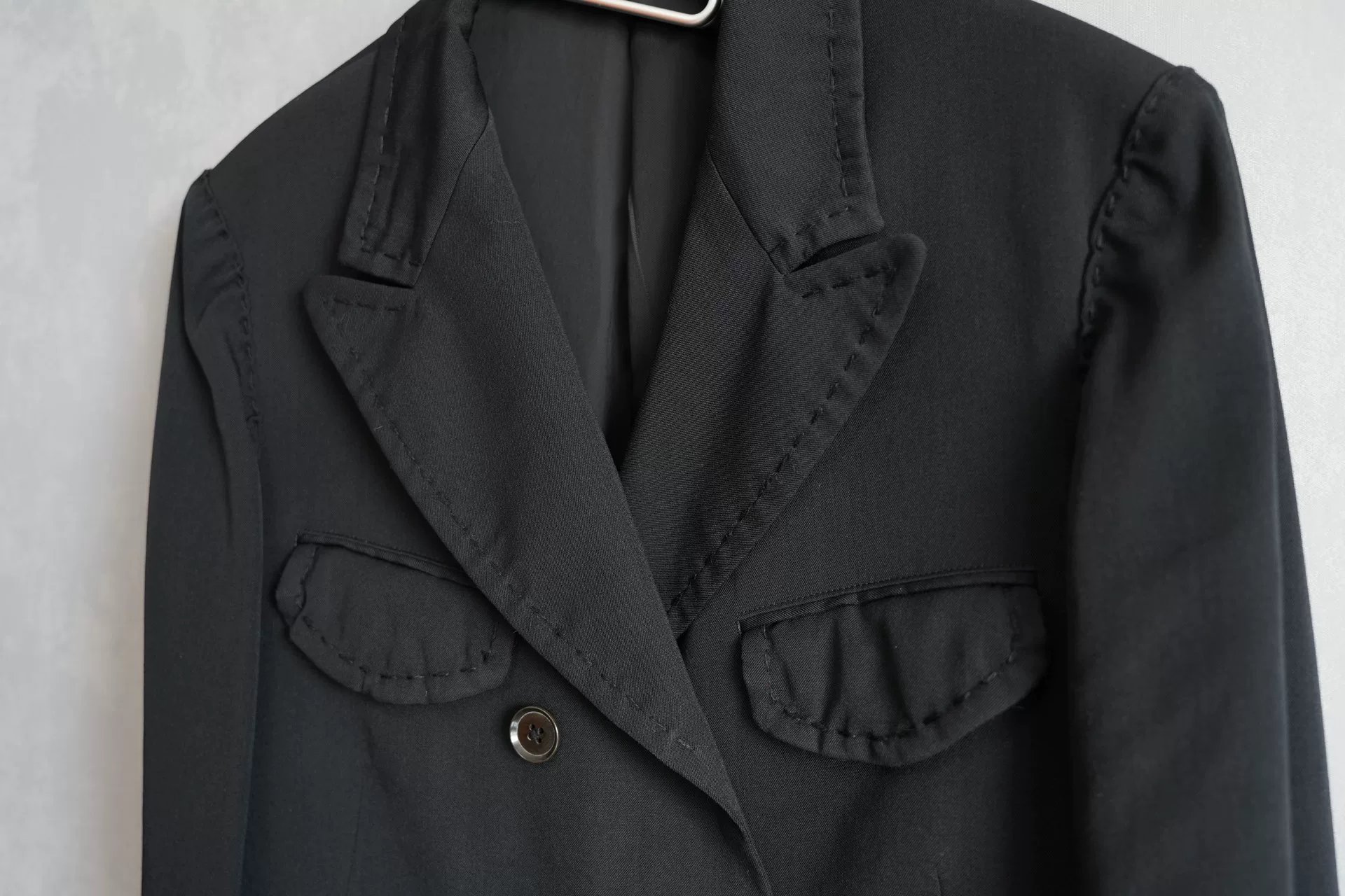 Yohji Yamamoto 08AW Scottish Plaid Jacket — back