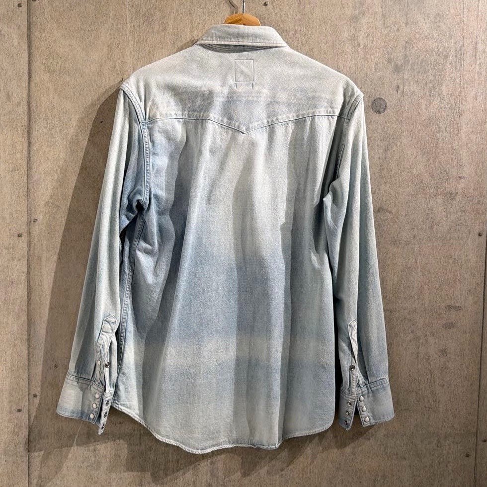 visvim 16SS SOCIAL SCULPTURE SHIRT DMGD — front
