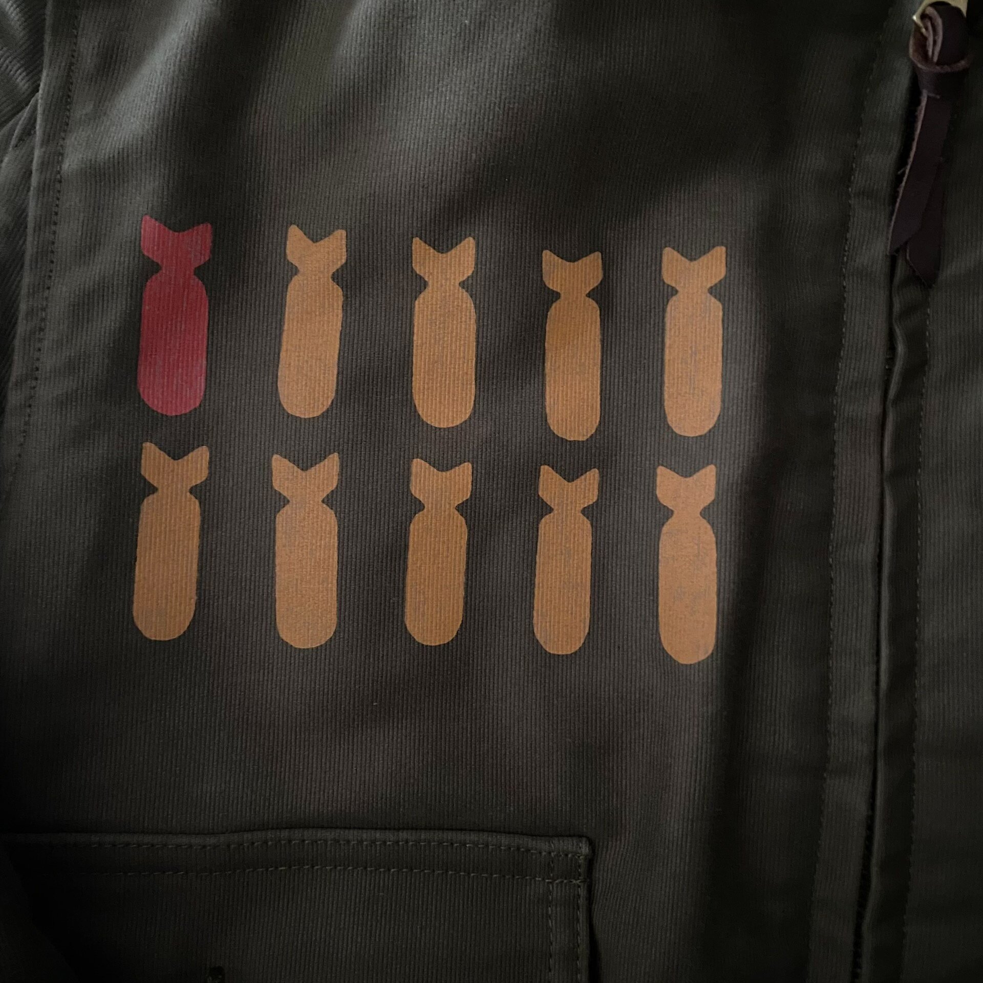 Toys Mccoy B-10 Flight Jacket — label