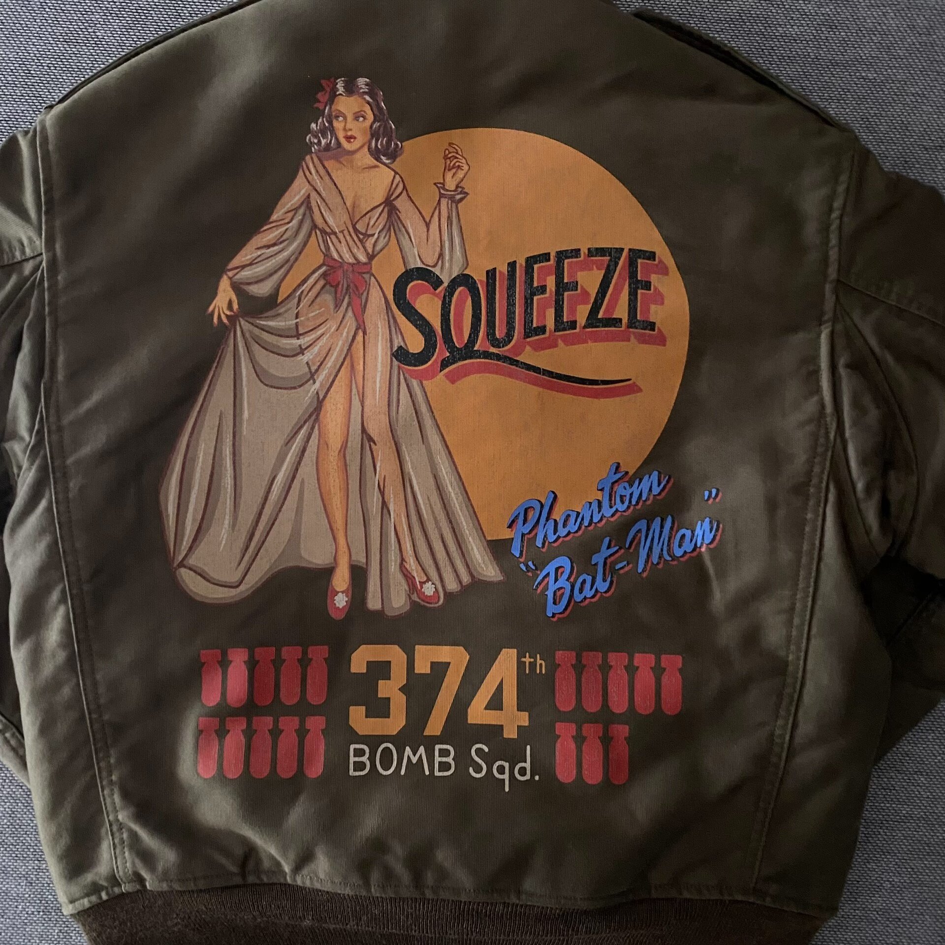 Toys Mccoy B-10 Flight Jacket — detail