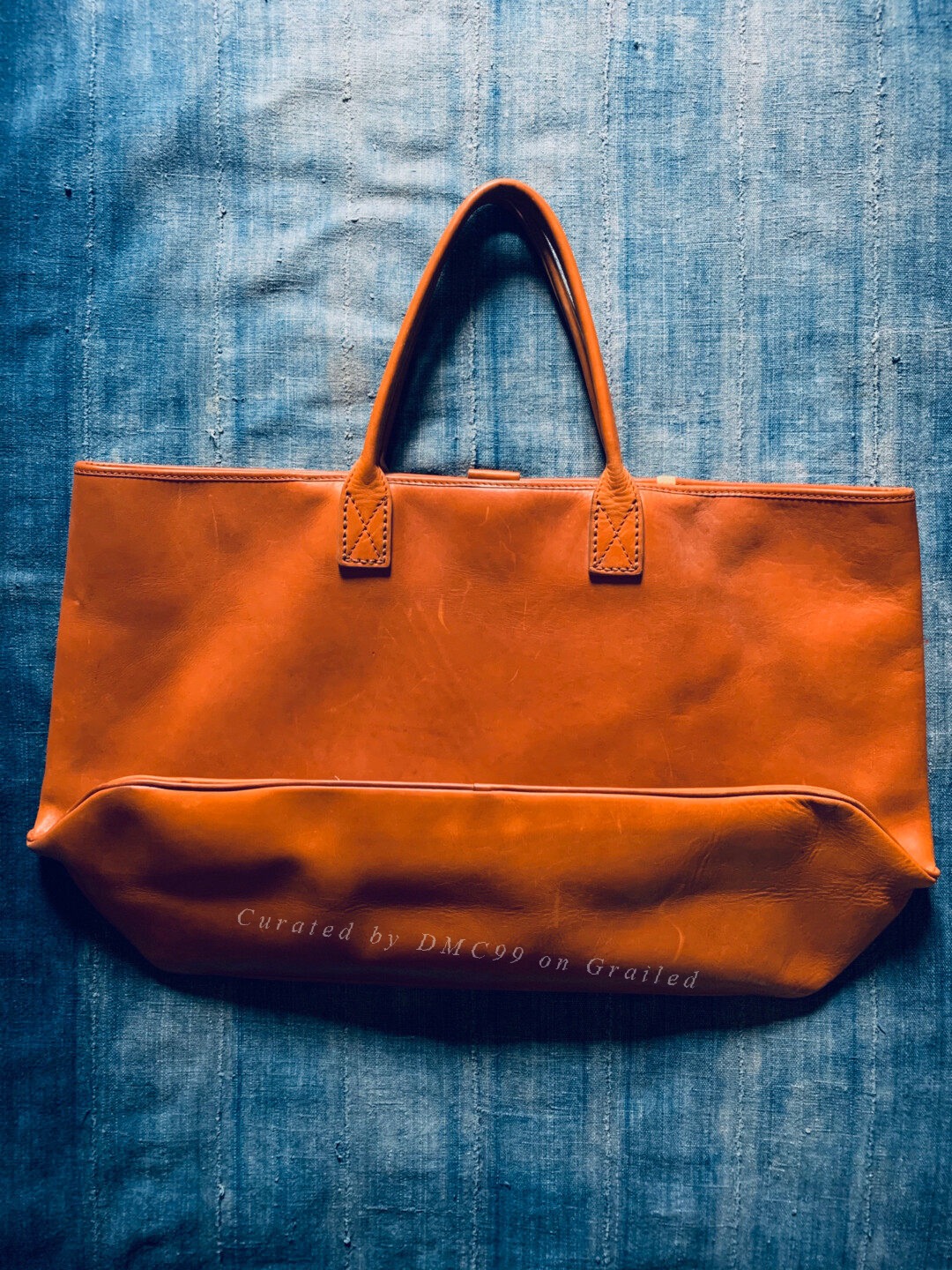 Visvim Homer Tote Veggie XL Natural — front