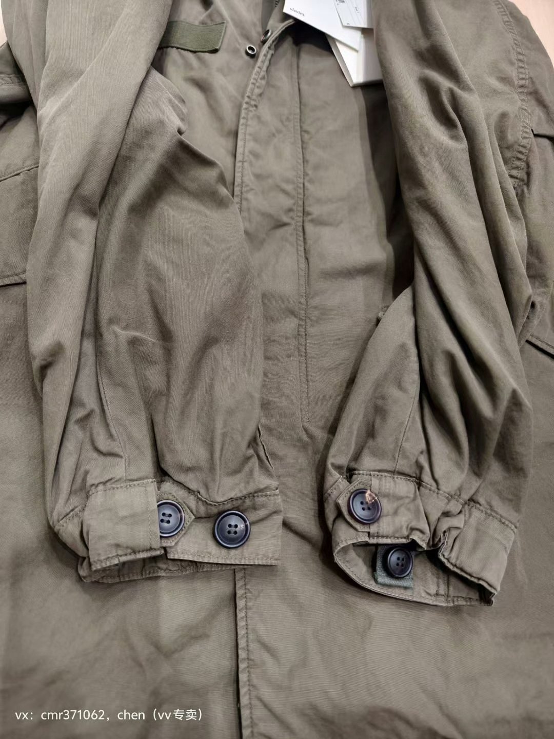 VISVIM 22AW SIX-FIVE FISHTAIL PARKA — back