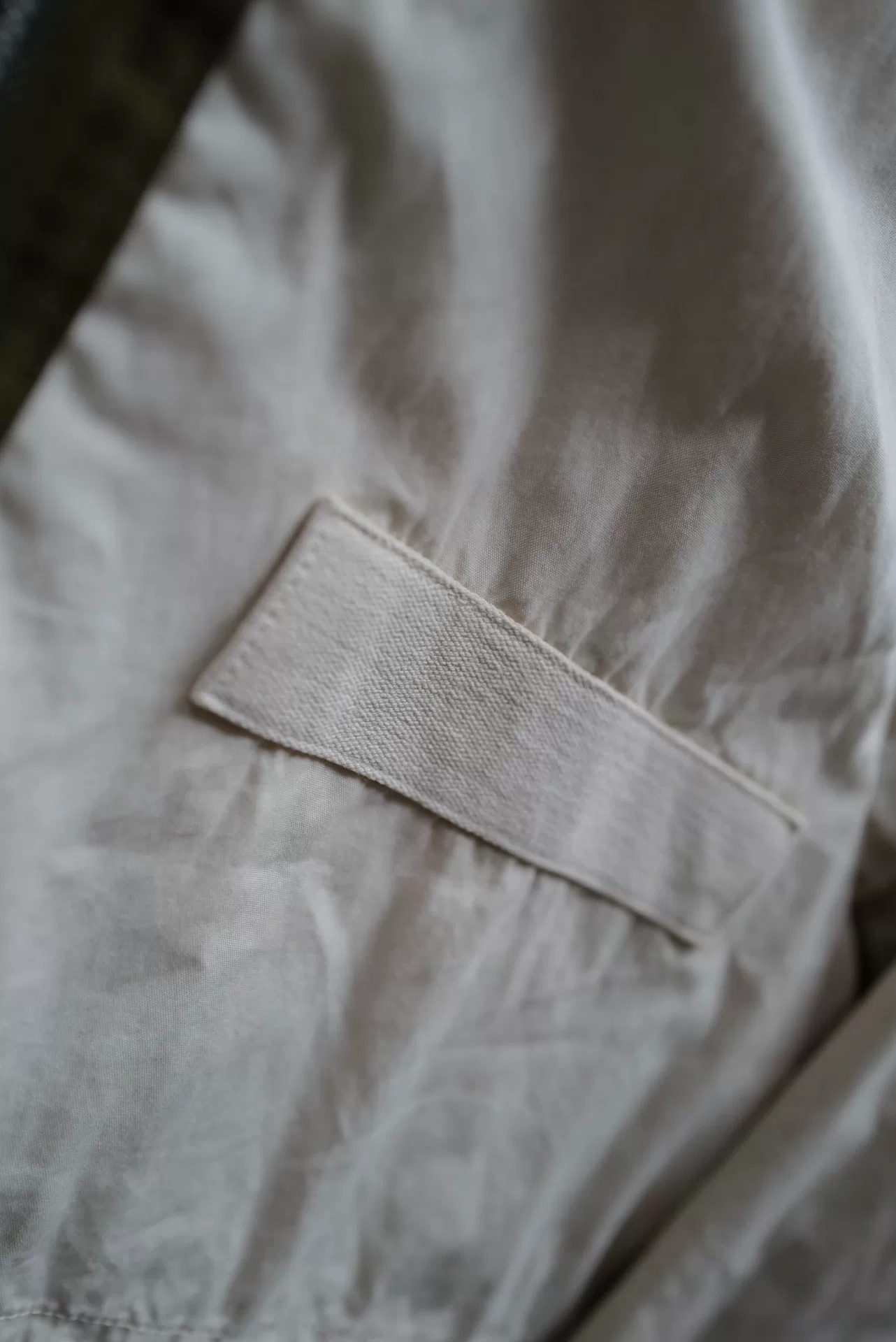 visvim 22AW Dorset Fishtail Parka Ivory — back