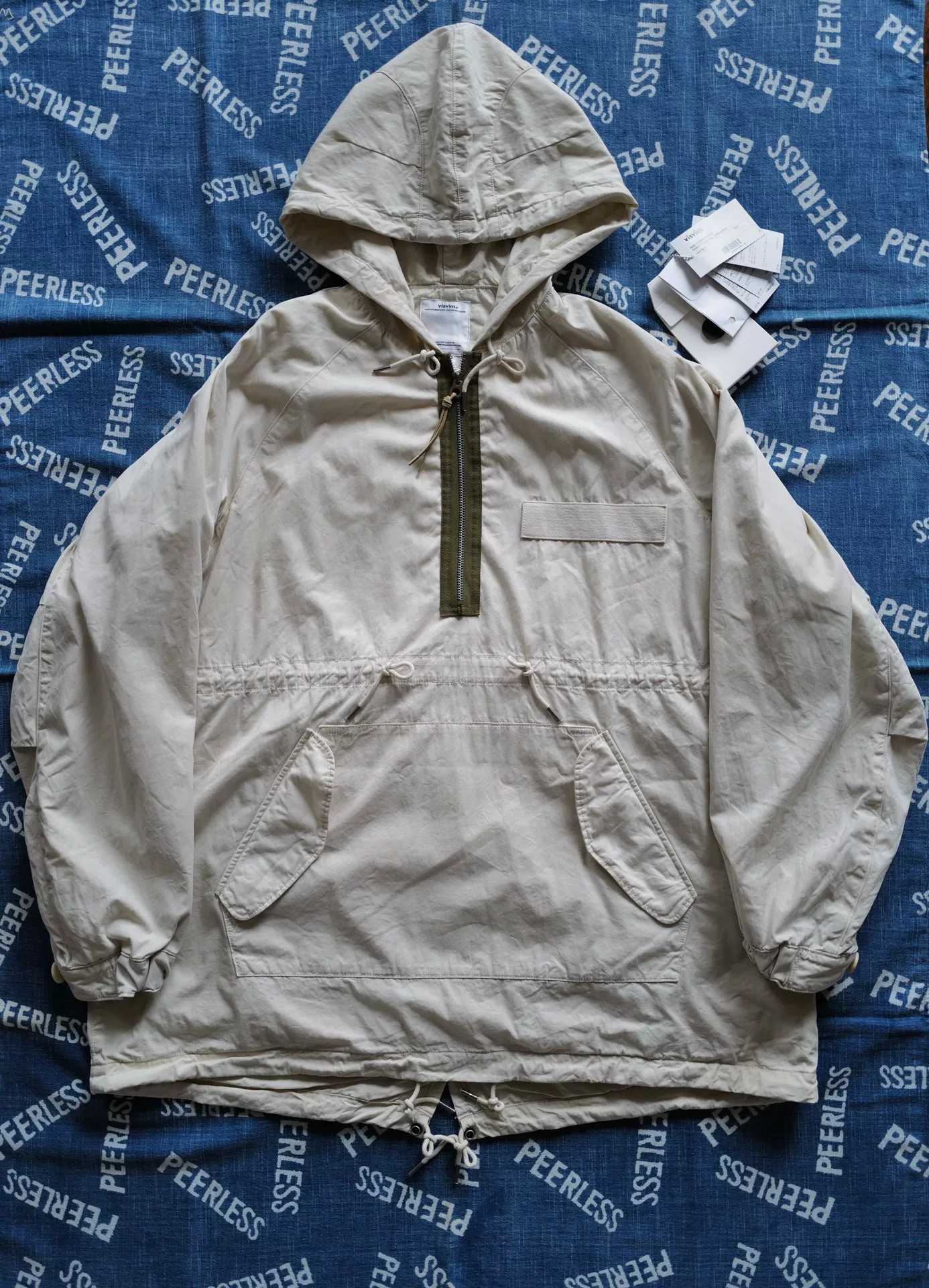 visvim 22AW Dorset Fishtail Parka Ivory