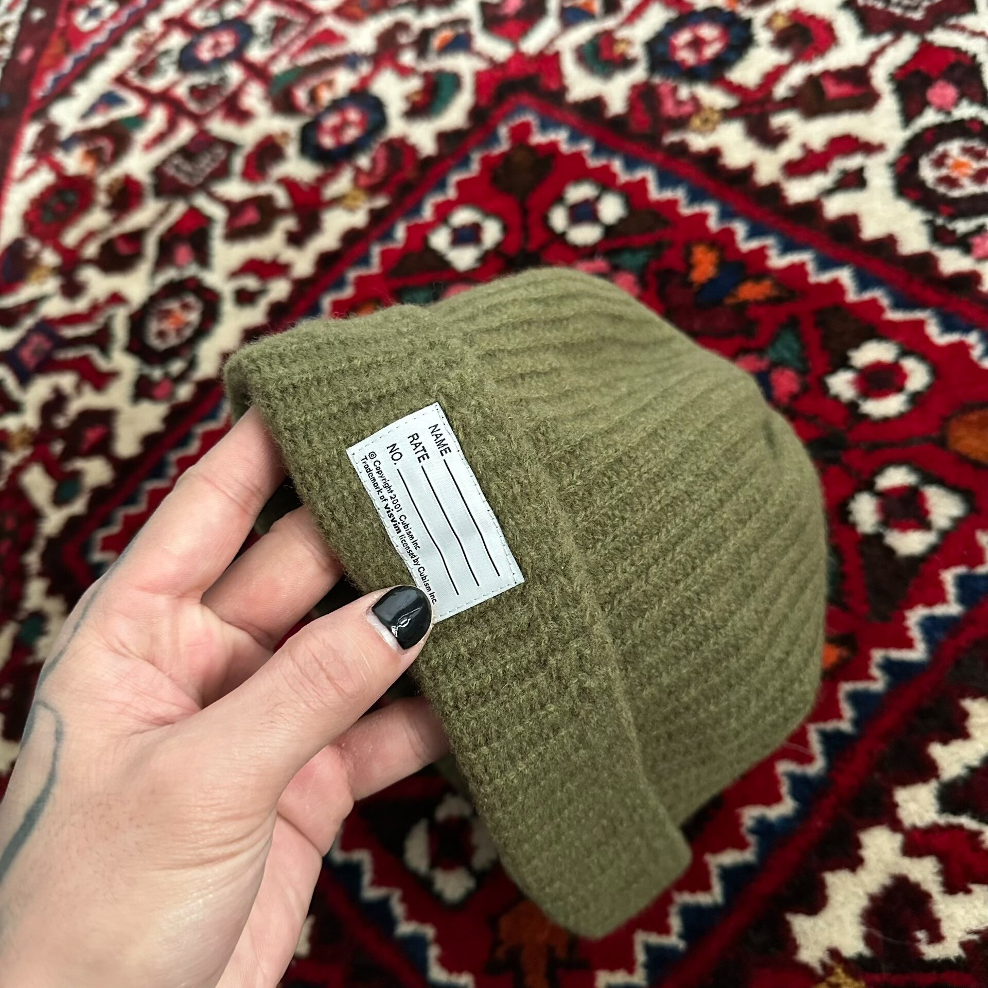 visvim 15AW Knit Beanie — front