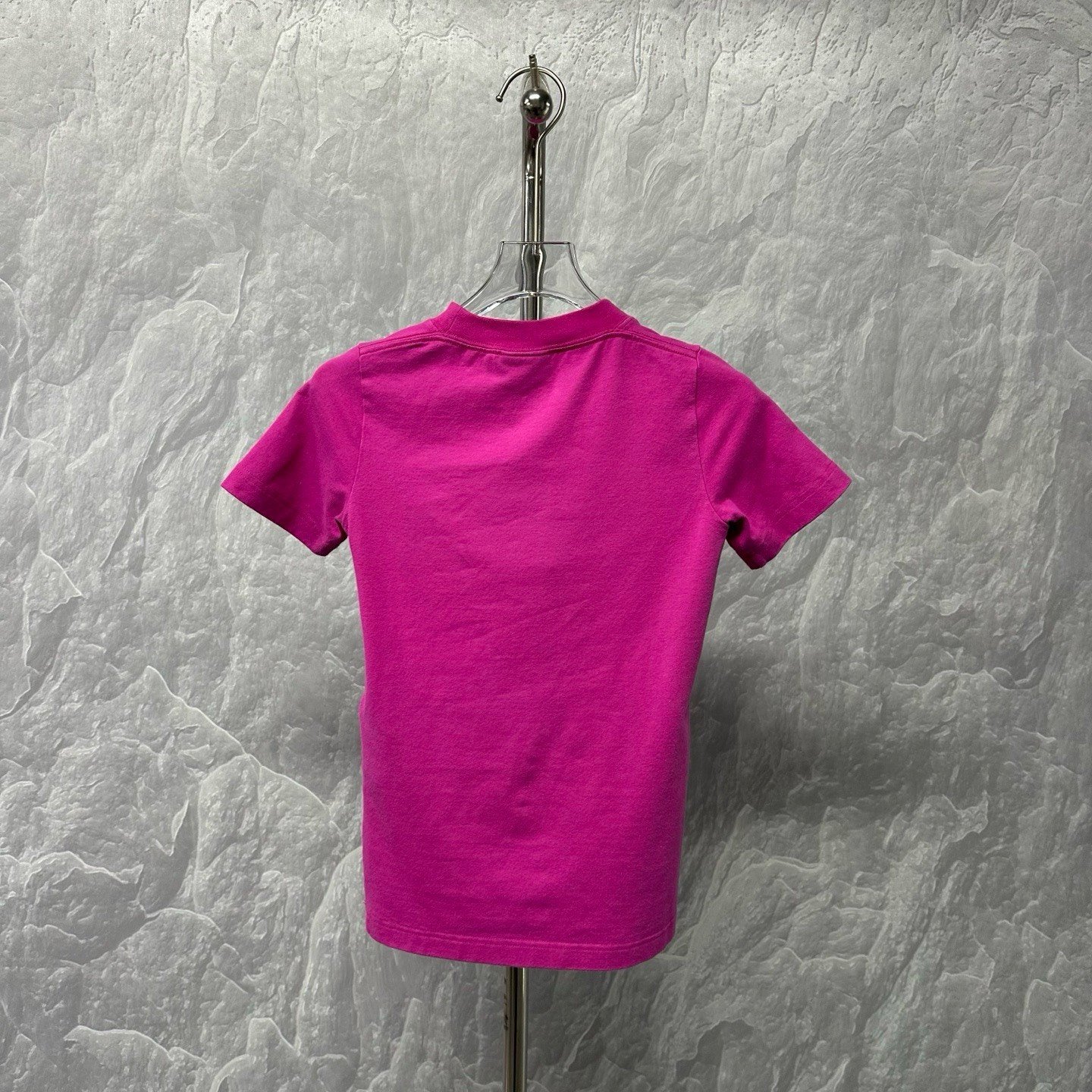 Balenciaga SS24 Logo Print Crewneck T-Shirt — label