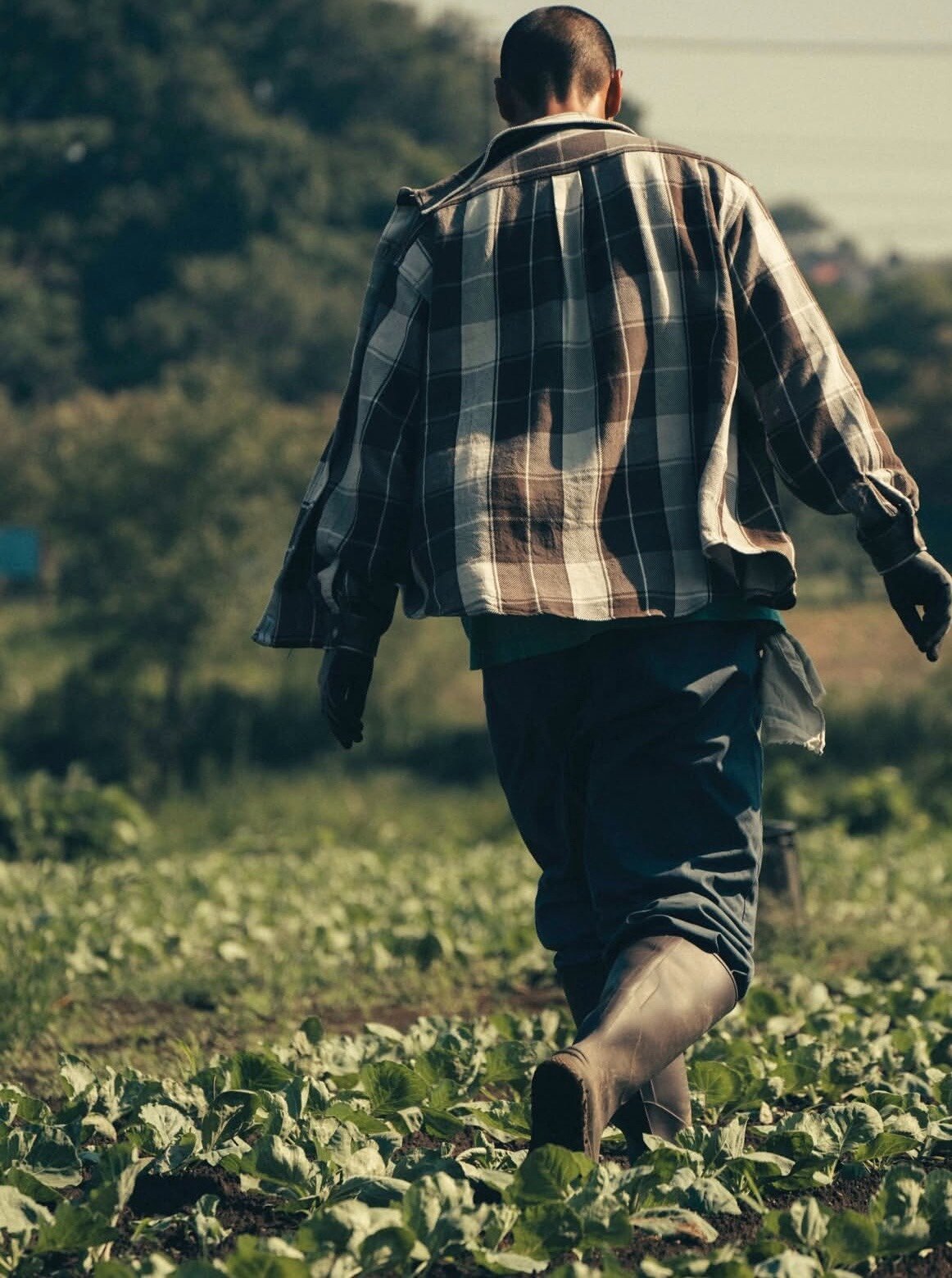 Descendant Vanning Plaid Flannel Shirt — front