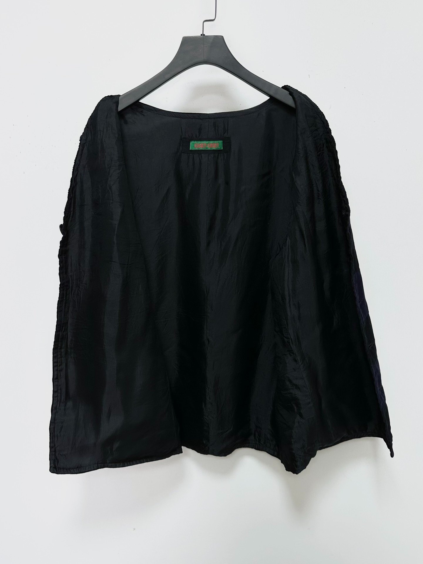 Casey Casey Colorblock Corduroy Vest — detail