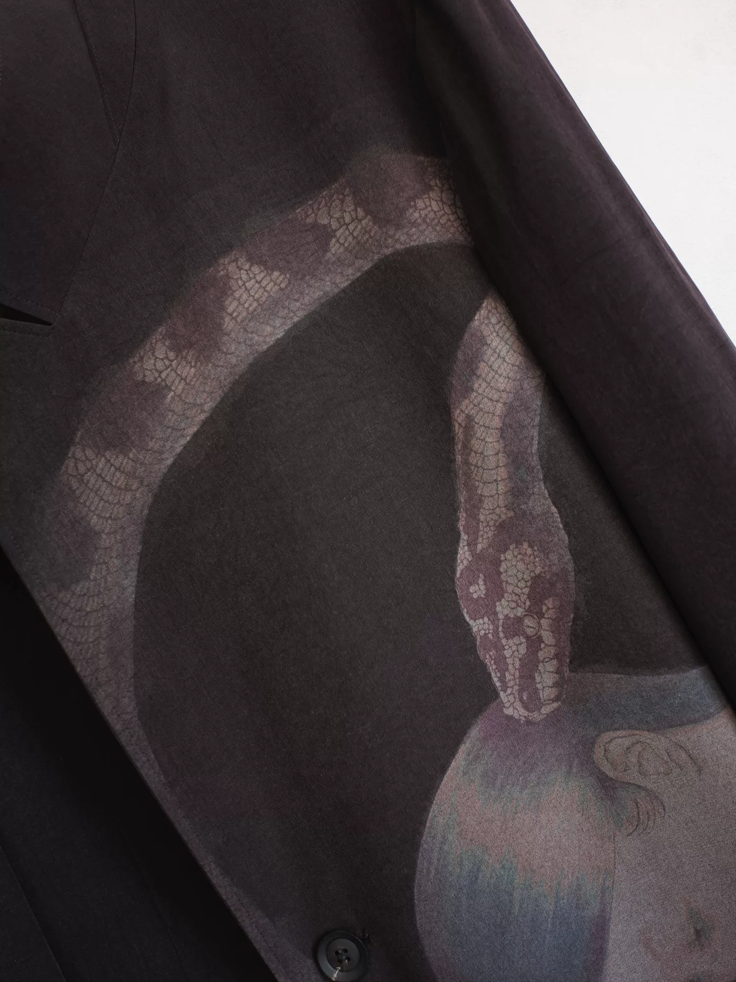 Yohji Yamamoto 20SS Double-Breasted Coat — back