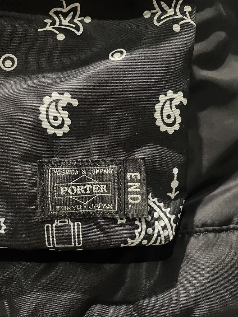 PORTER x END. Paisley Nylon Backpack — front