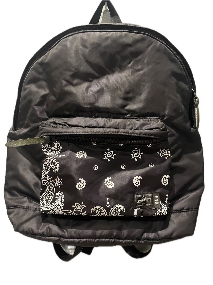 PORTER x END. Paisley Nylon Backpack