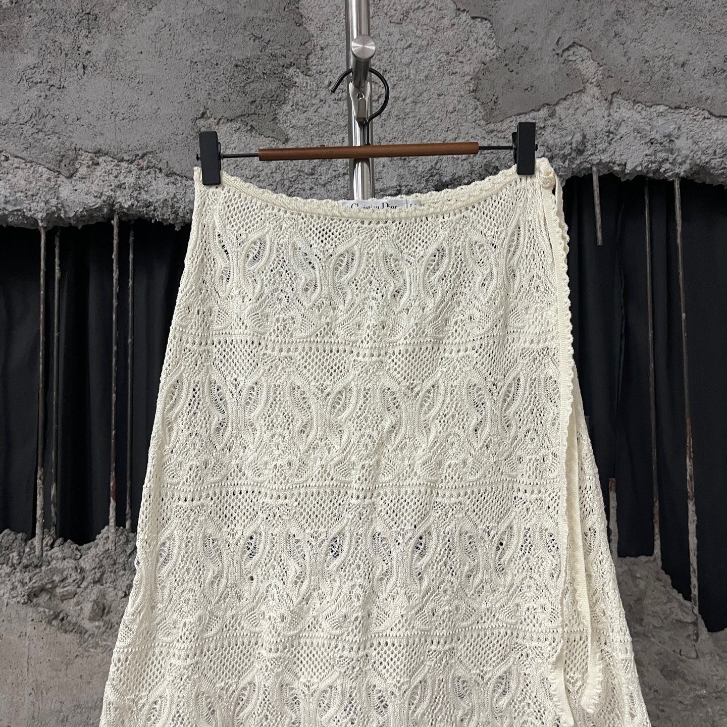 Dior 25SS Butterfly Lace Half-Skirt — detail
