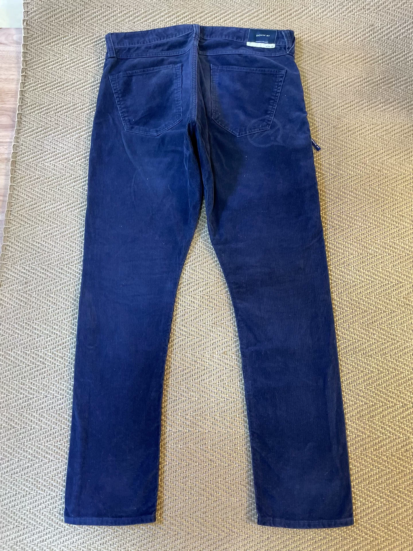 Vanquish Fragment Corduroy Distressed Pants — front