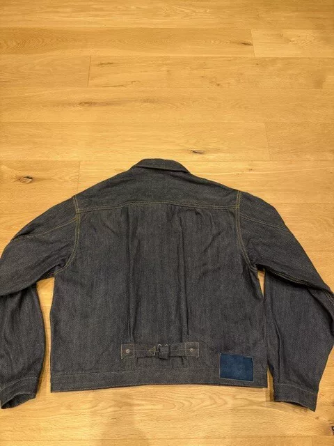 visvim 26SS 102 MUD OD Denim Jacket — detail