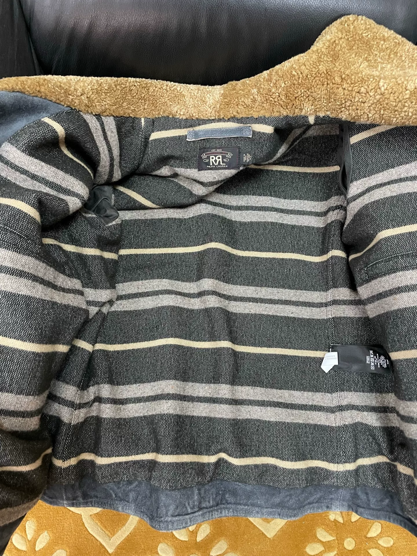 RRL 21AW Farmer Jacket — back