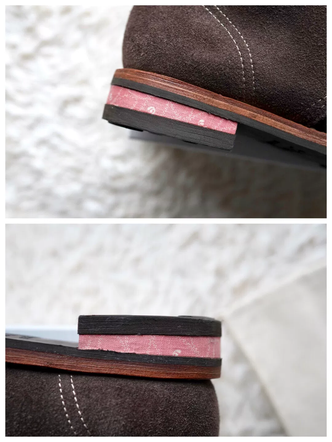 visvim brigadier 14ss ankle boots — detail