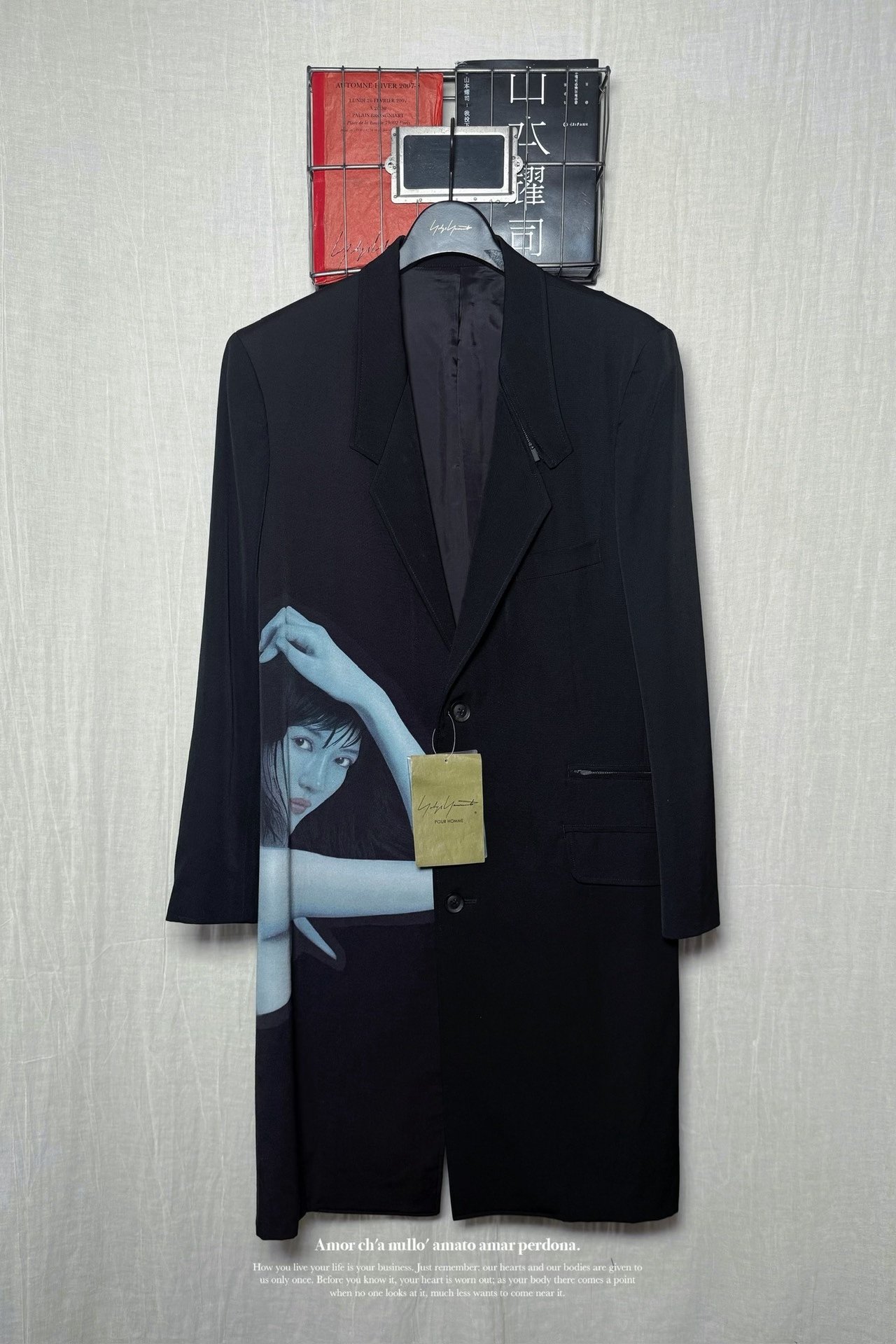 Yohji Yamamoto 18AW BlackScandal Jacket — detail