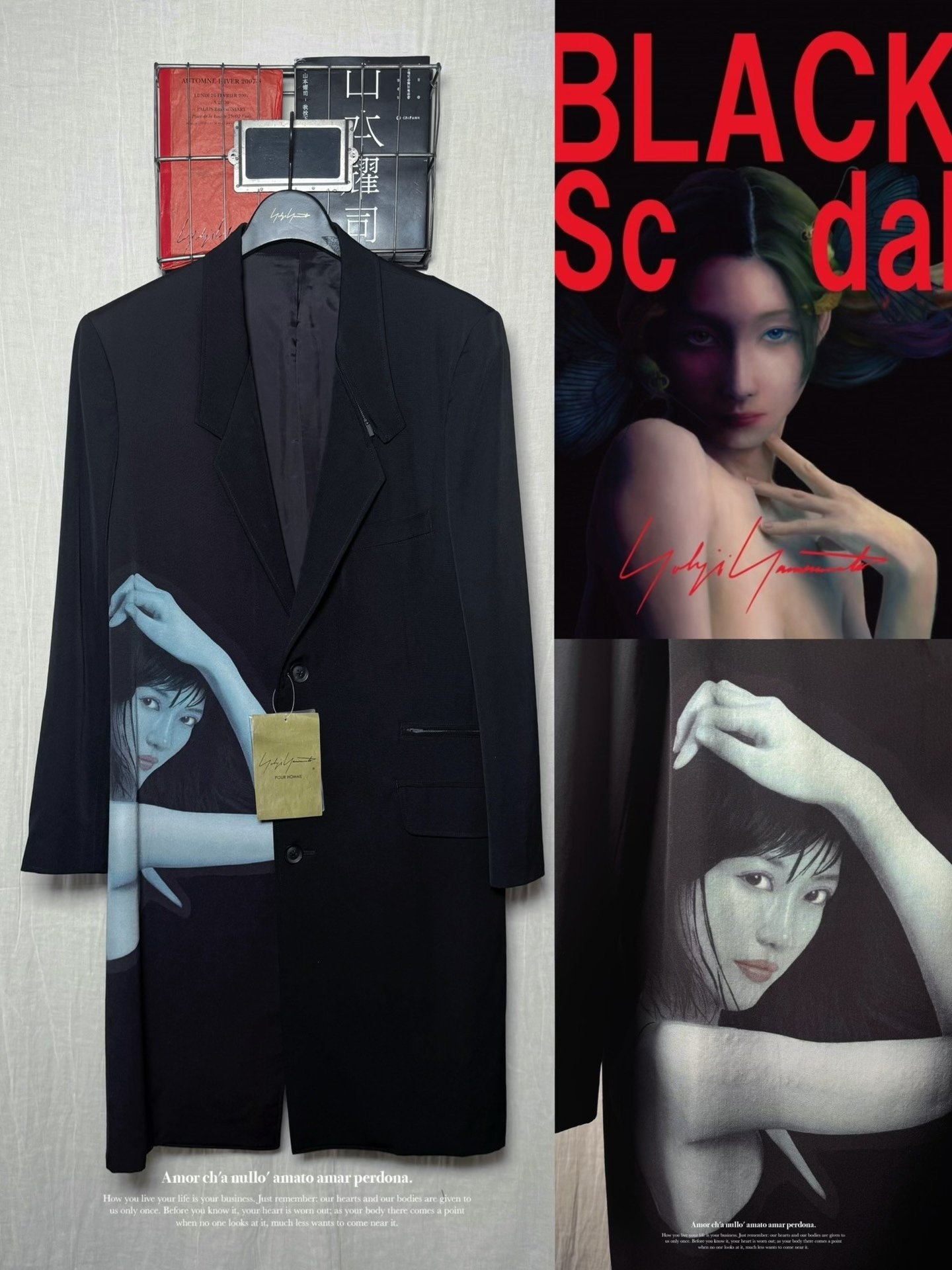 Yohji Yamamoto 18AW BlackScandal Jacket