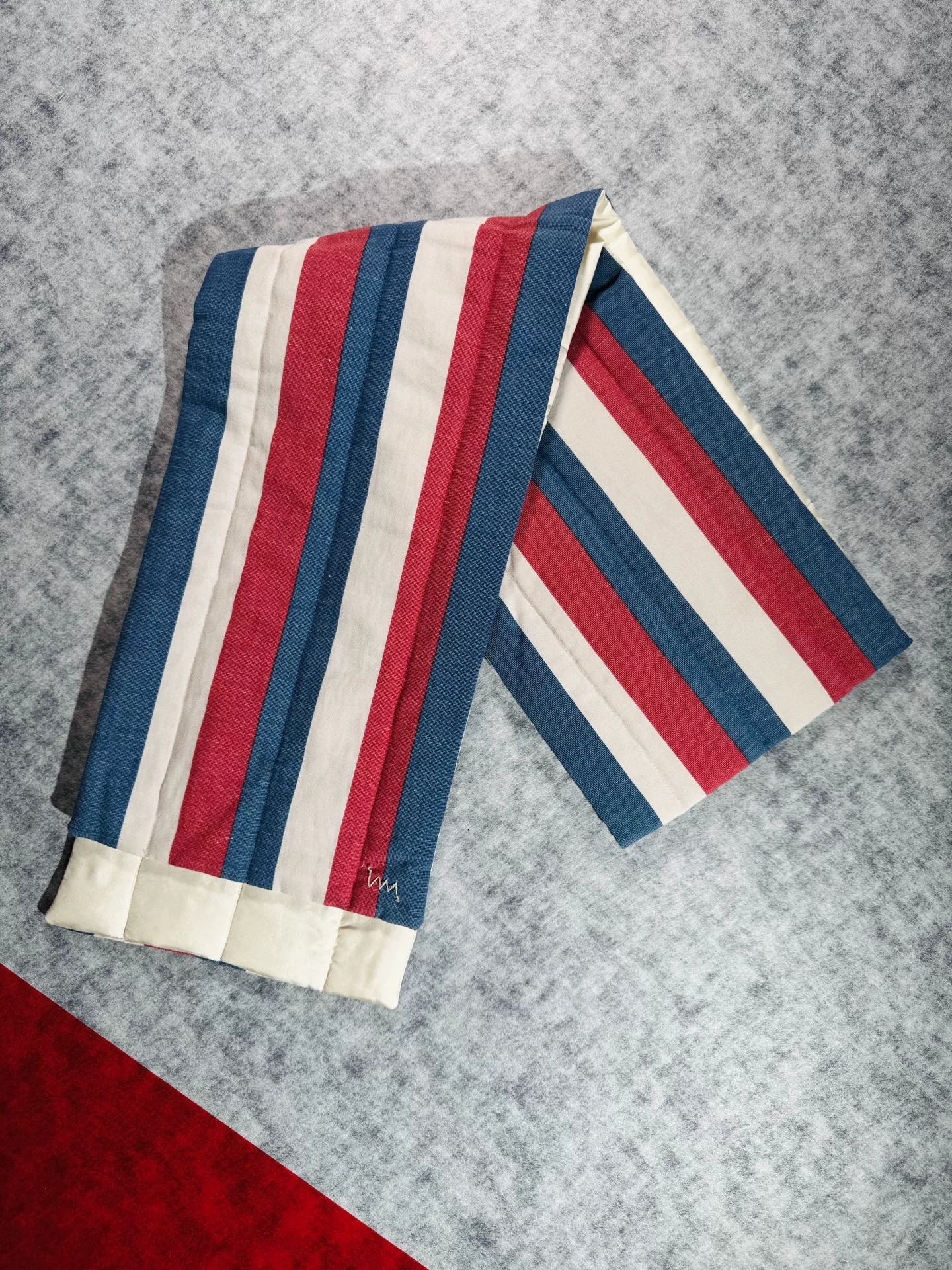 VISVIM Stripes Muffler Scarf — back
