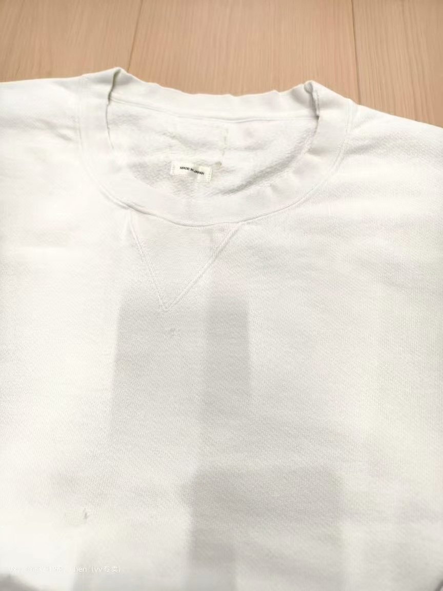VISVIM 23AW JUMBO SB SWEAT S/L CRASH — detail