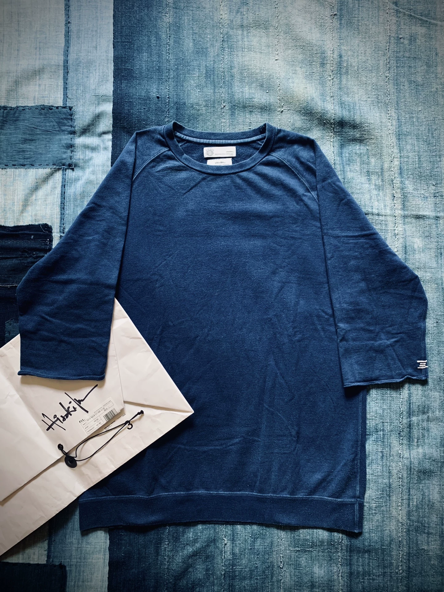 Visvim 2012SS Raglan 3/4 Indigo