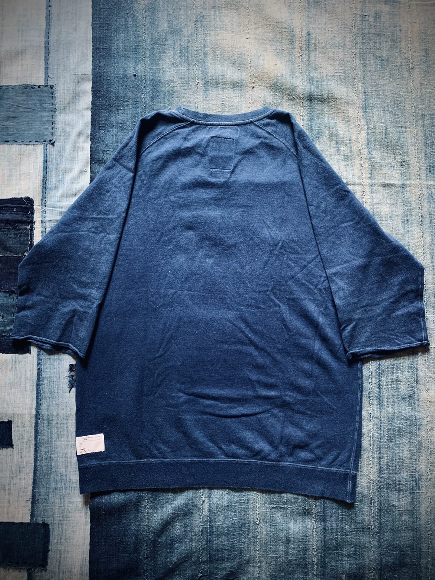 Visvim 2012SS Raglan 3/4 Indigo — detail